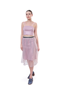 Skirt Pleats Rose