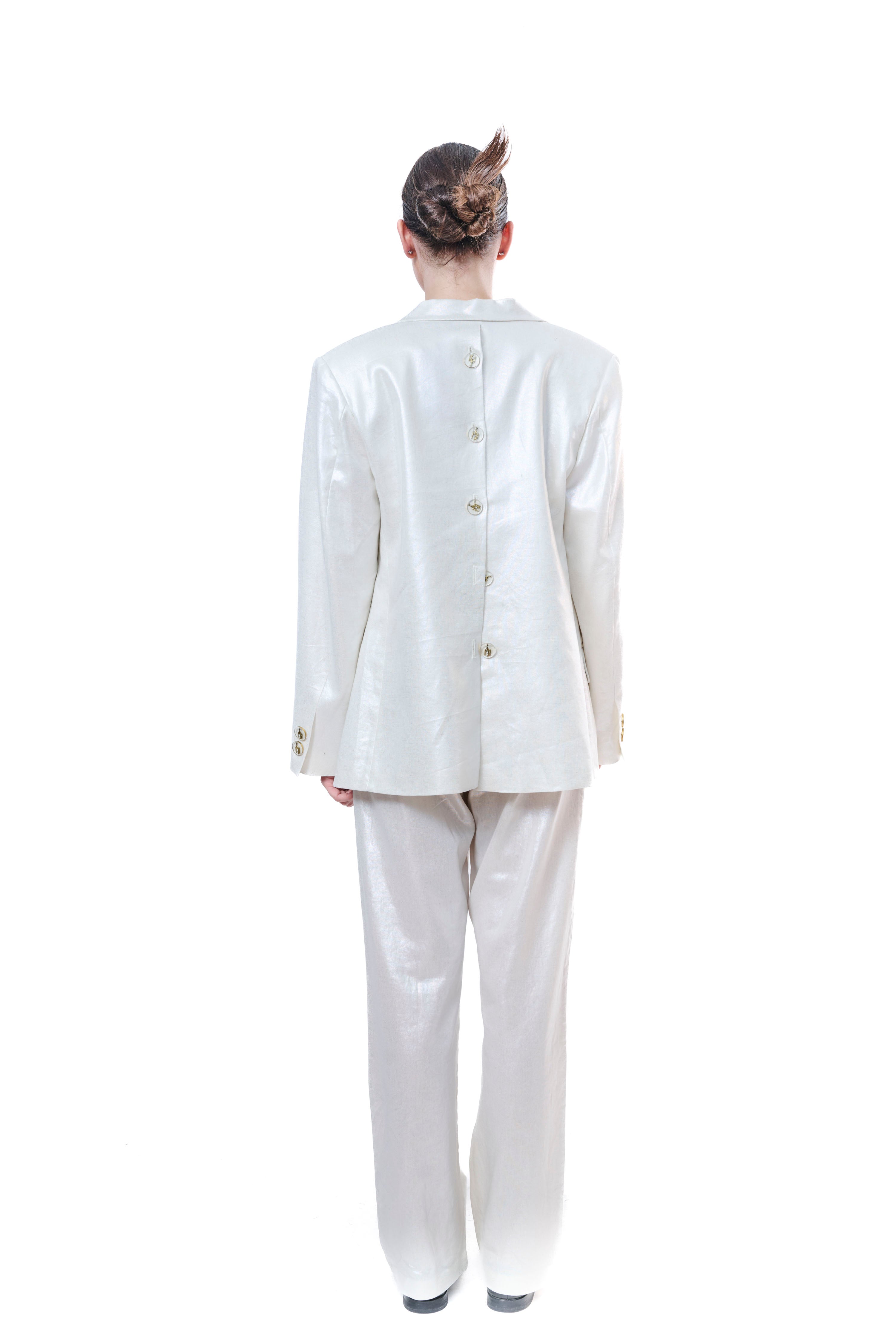 Blazer Silver Buttons