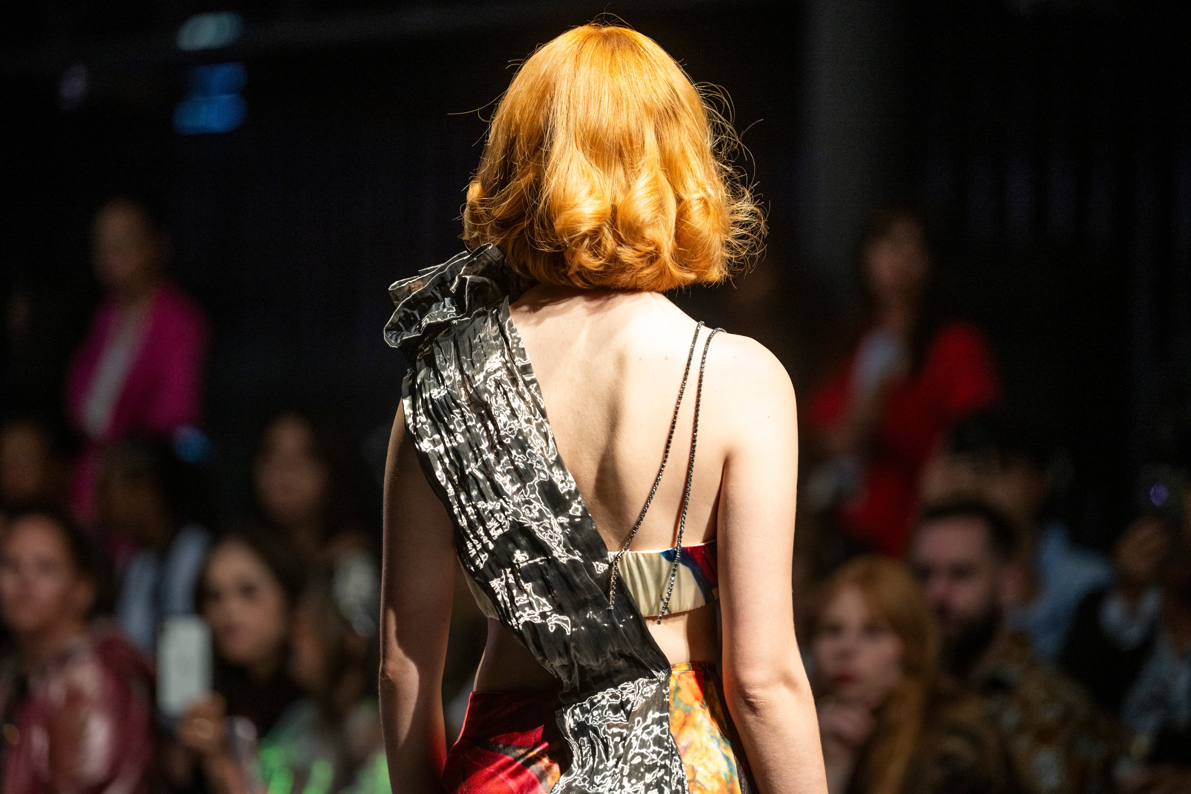 Dress Silk Runway Paris