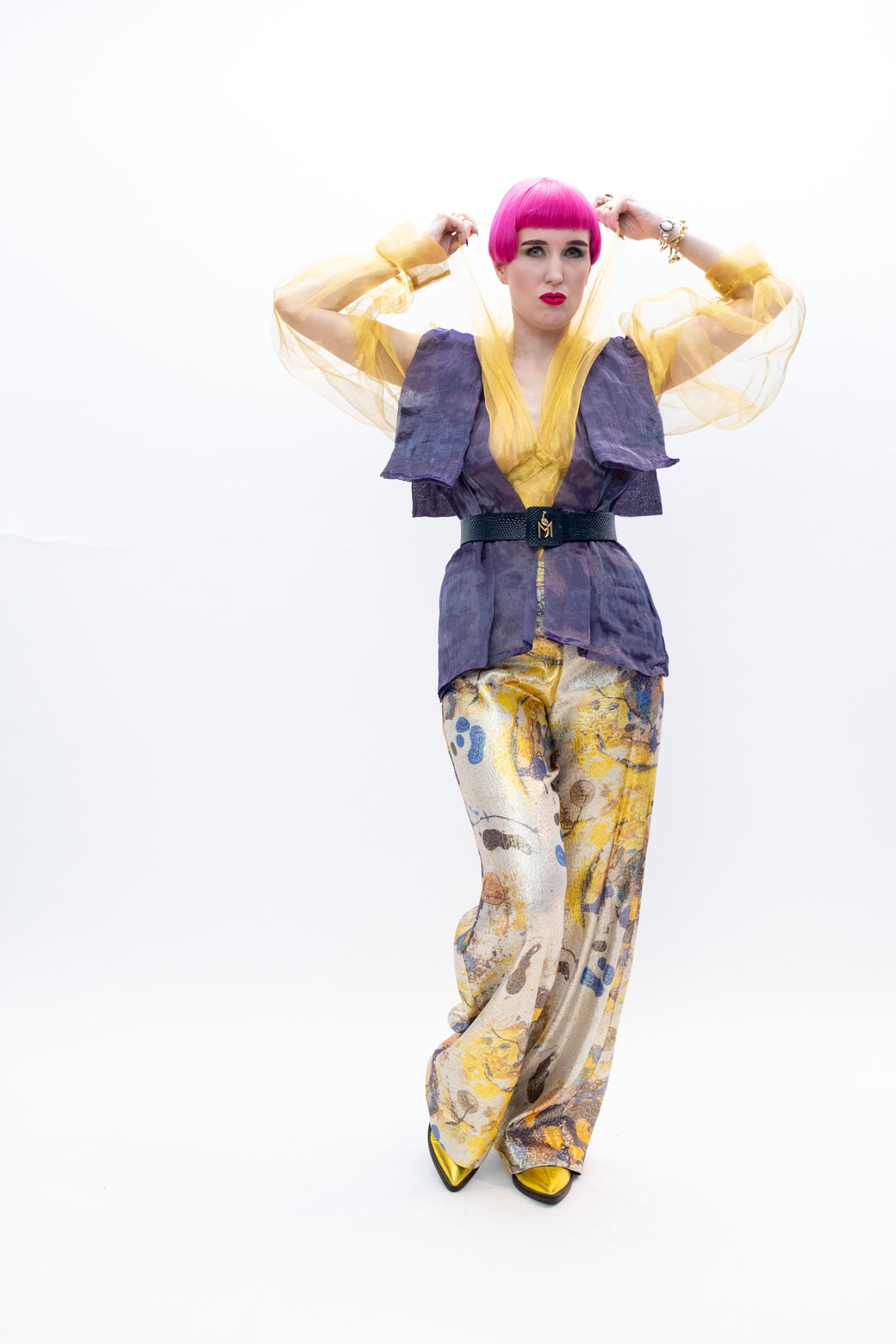 Vest Metallic Dark Blue