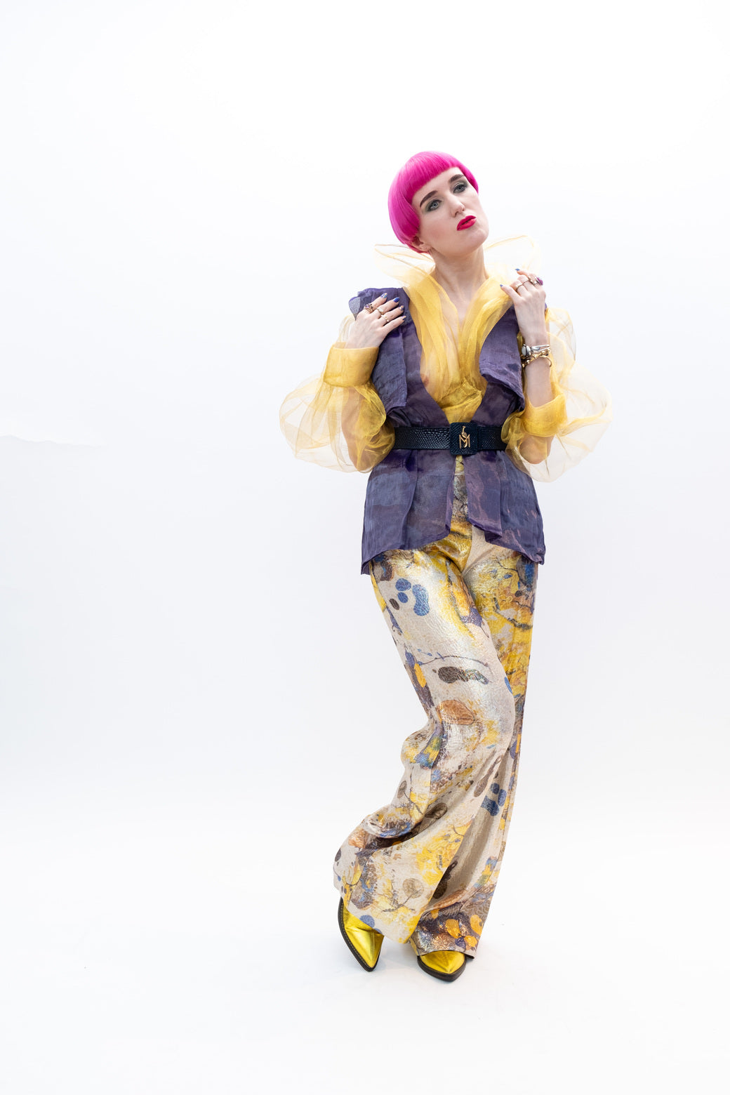 Vest Metallic Dark Blue