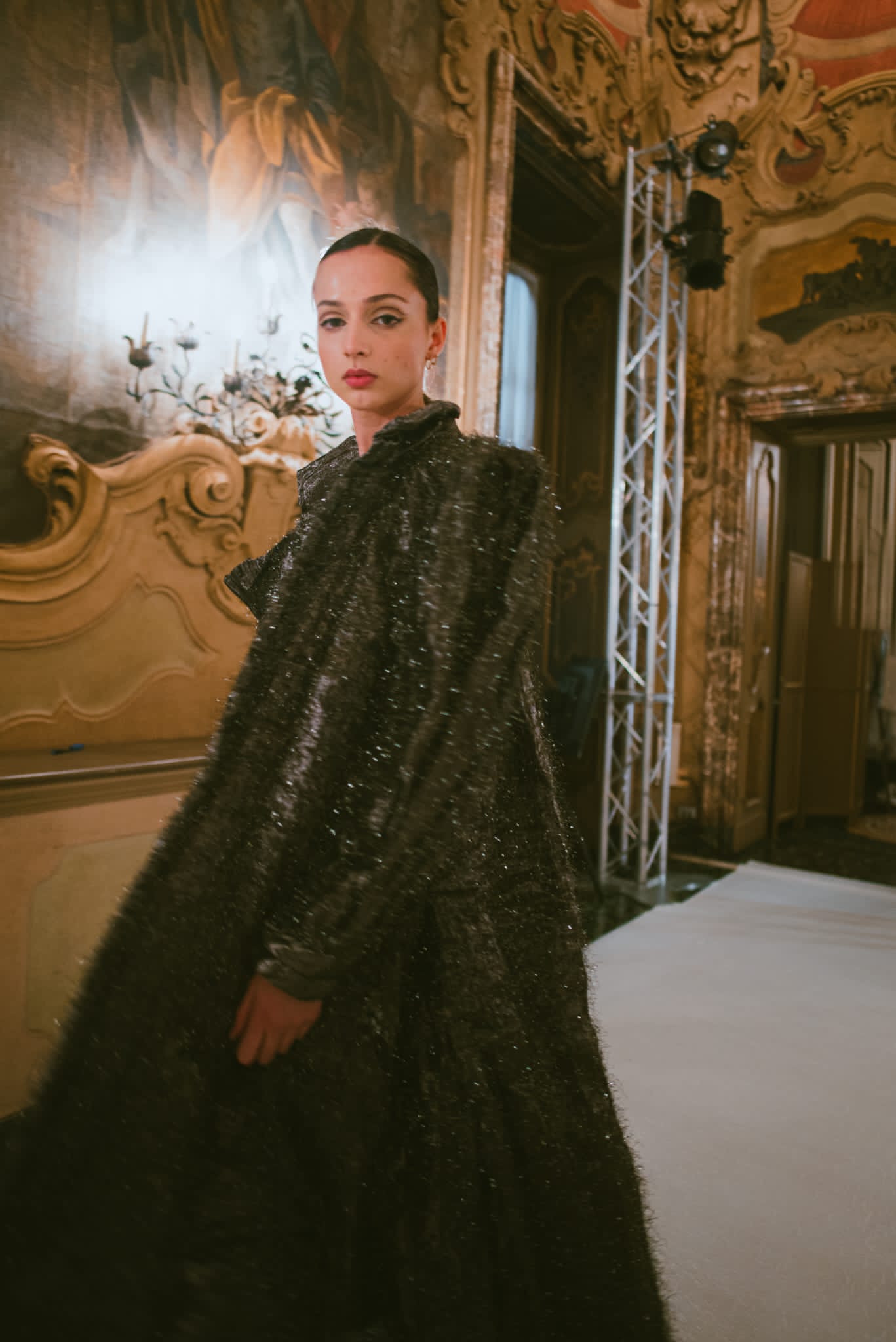 Runway Coat and Dress