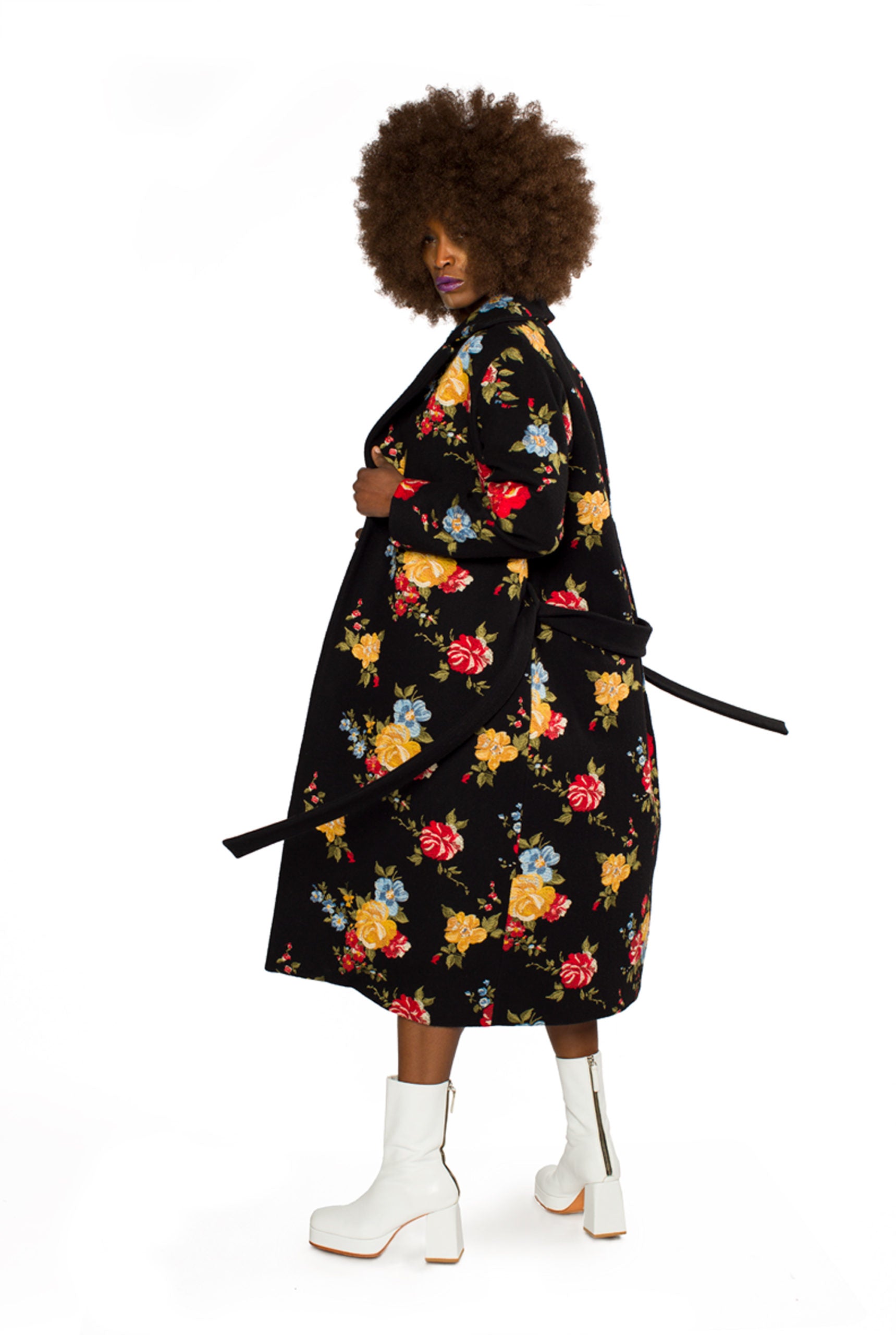 Coat Flower Embroidery
