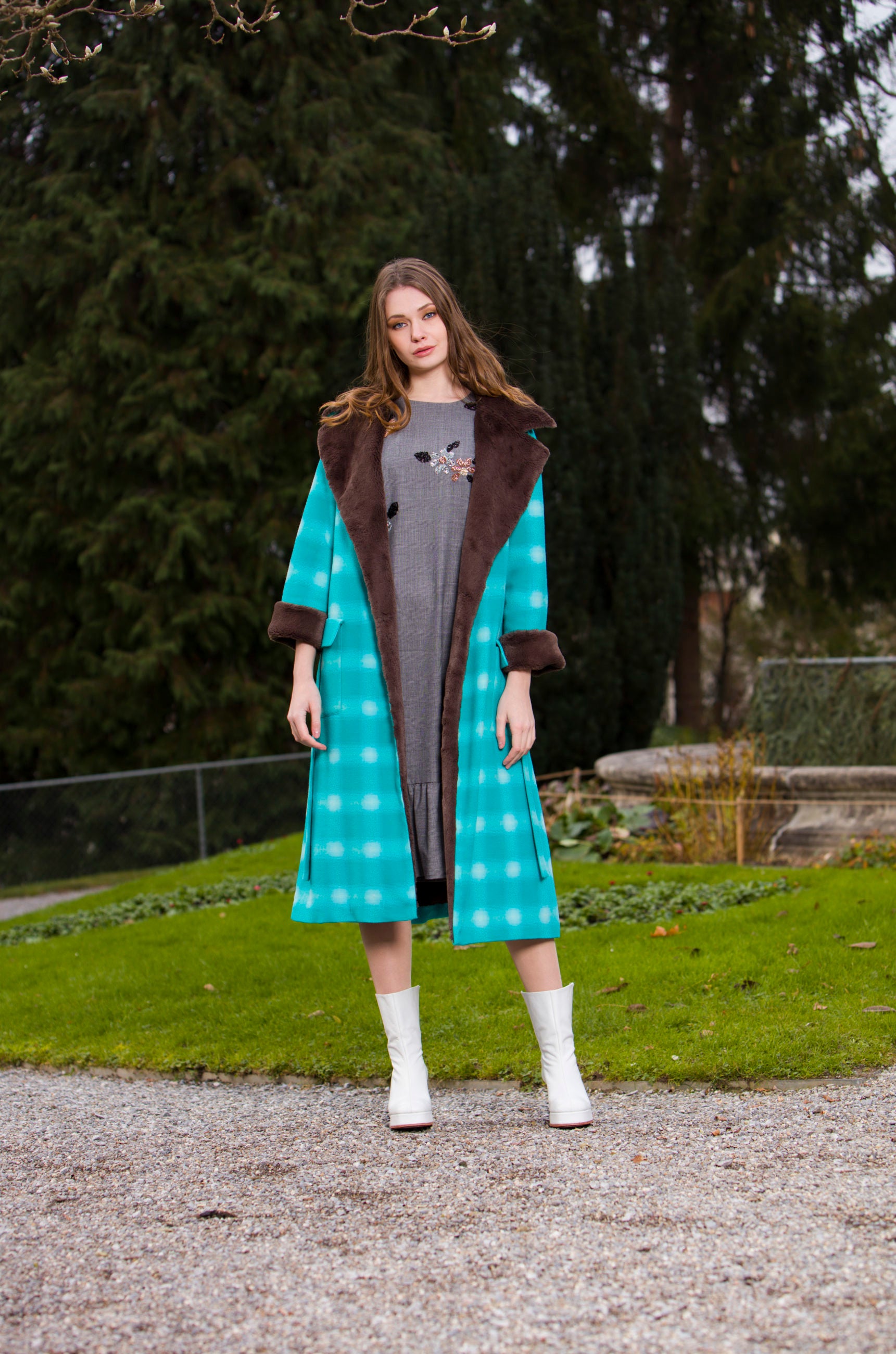 Karierter Mantel (nur 1 Stück)