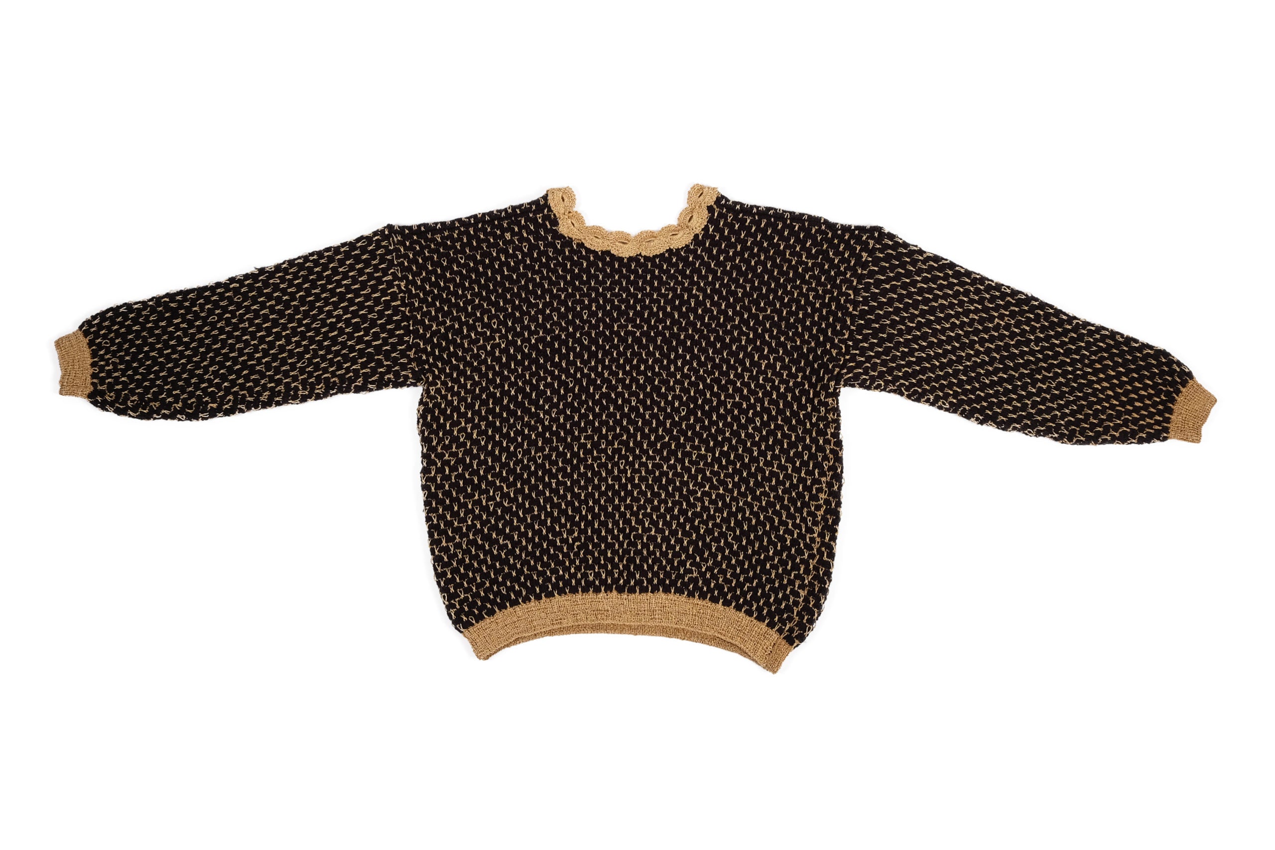 Handmade Pullover Black