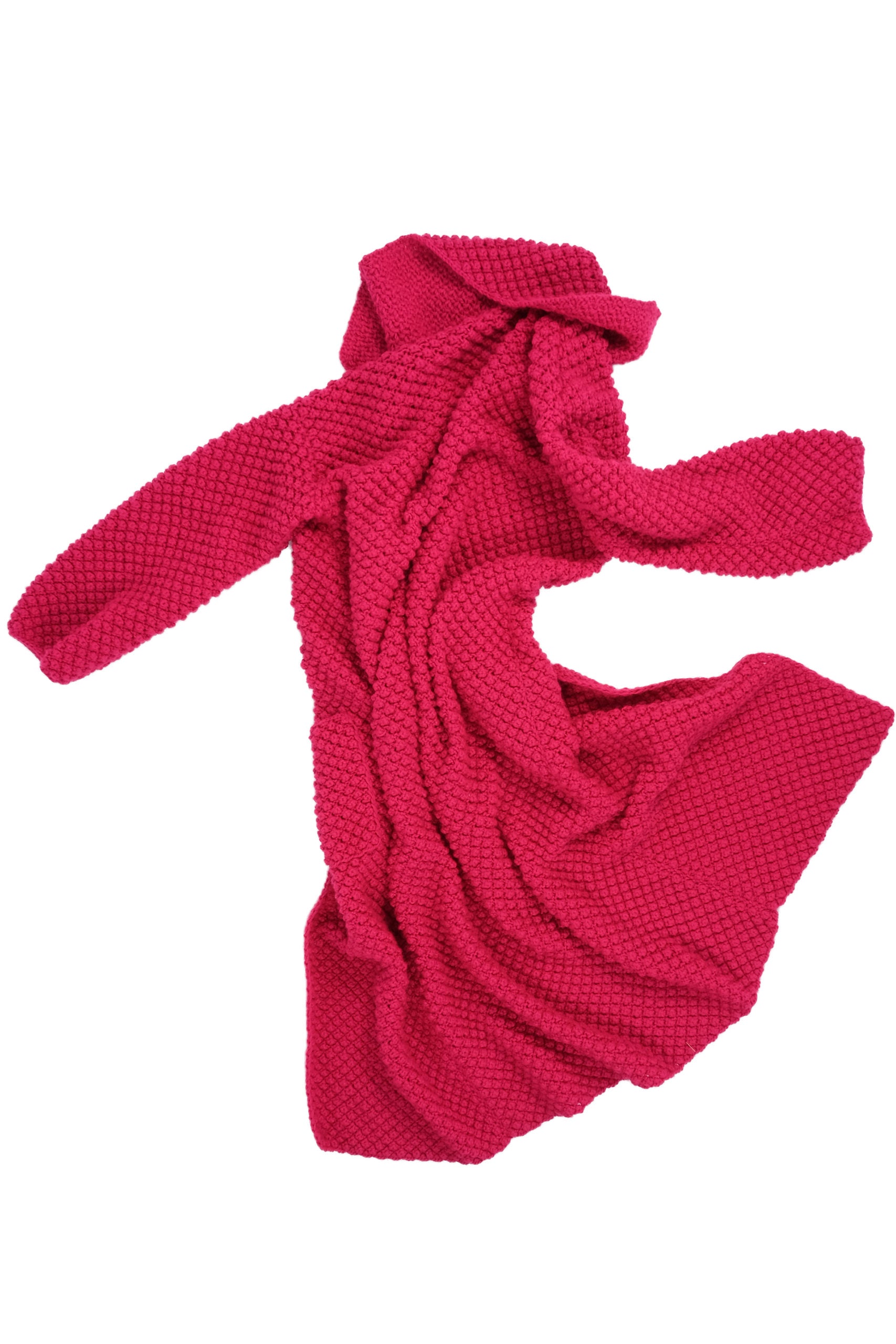 Handmade Cardigan Pink Mohair