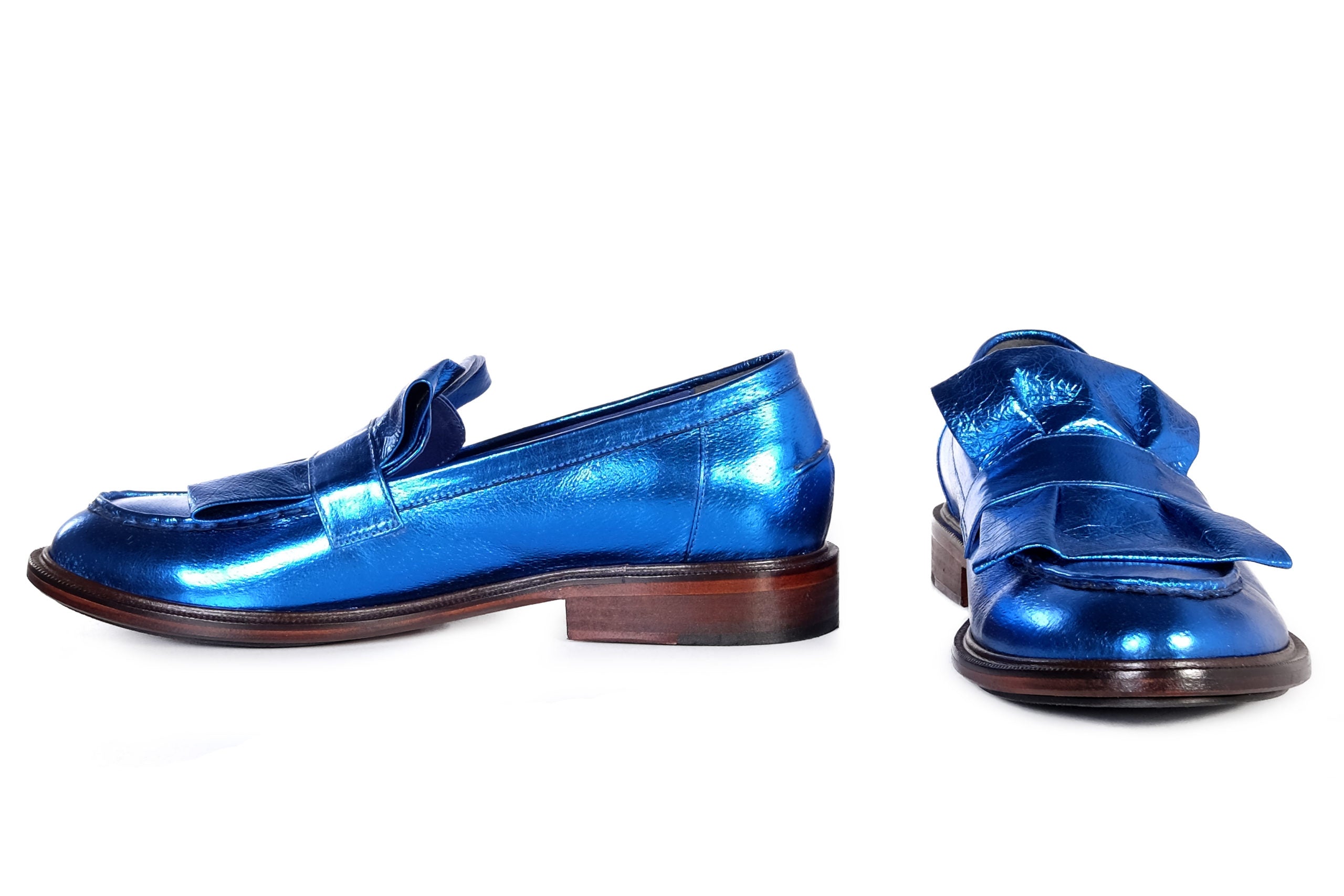 Handmade Loafer Blue