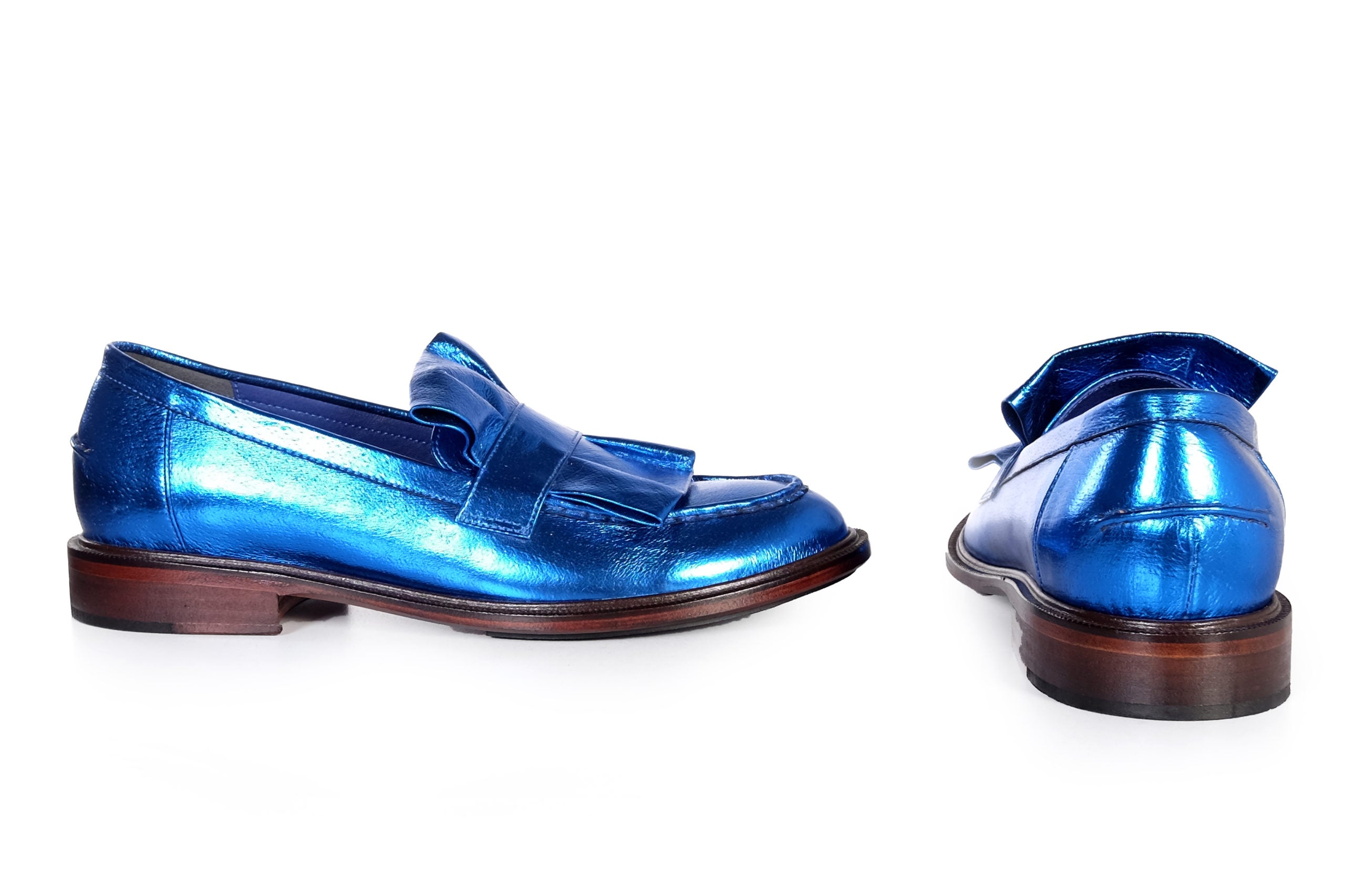 Handmade Loafer Blue