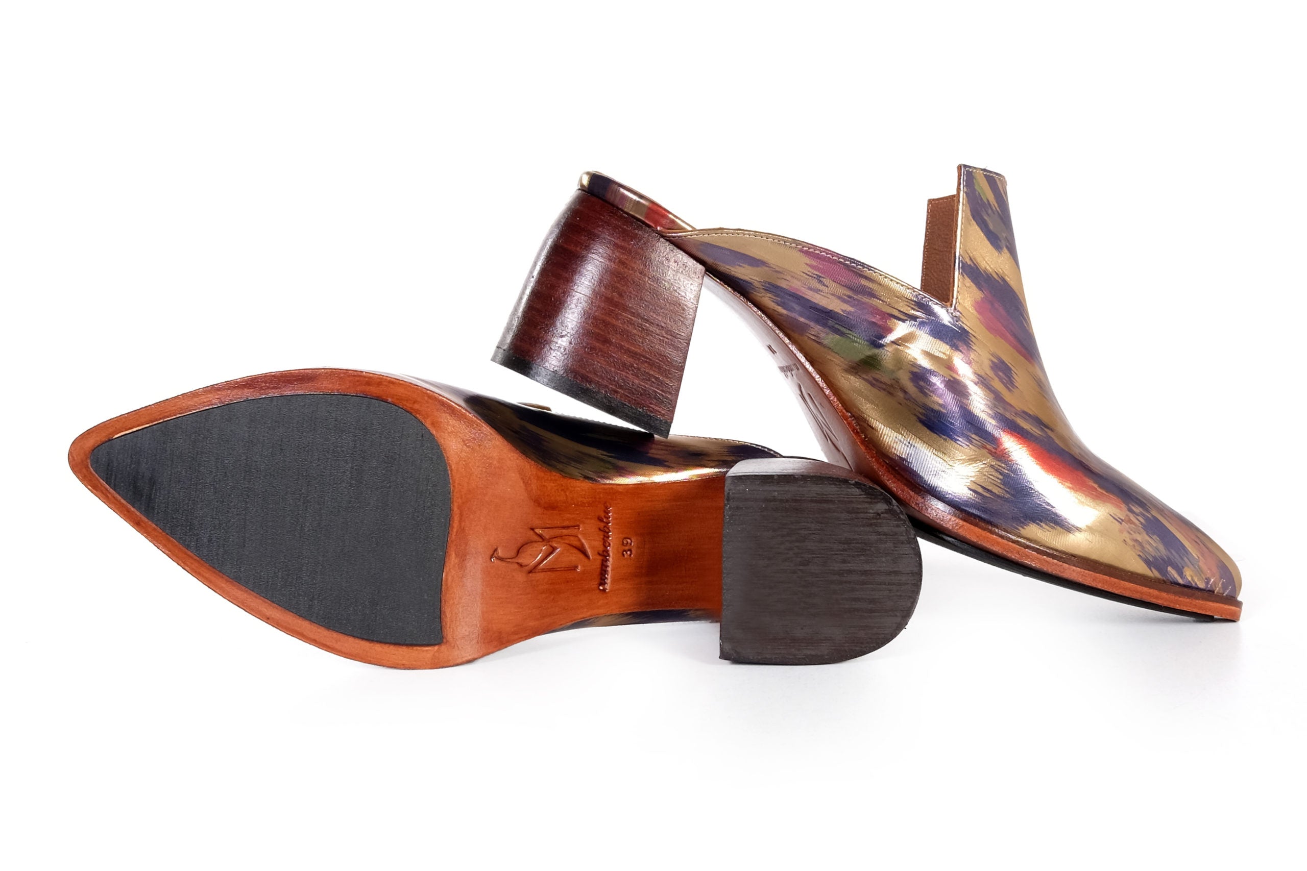 Handmade Mules Multi