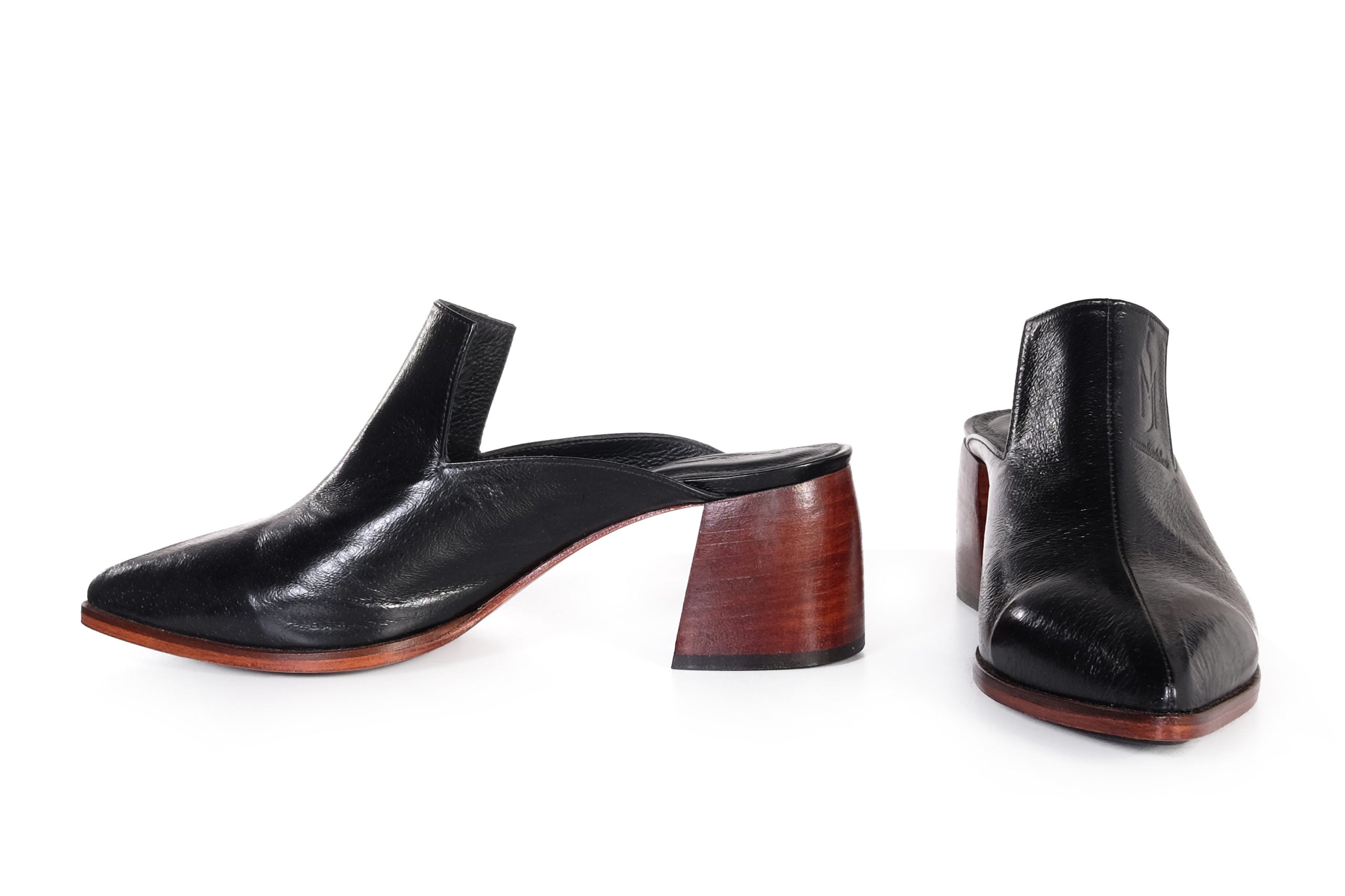 Handmade Slippers Black