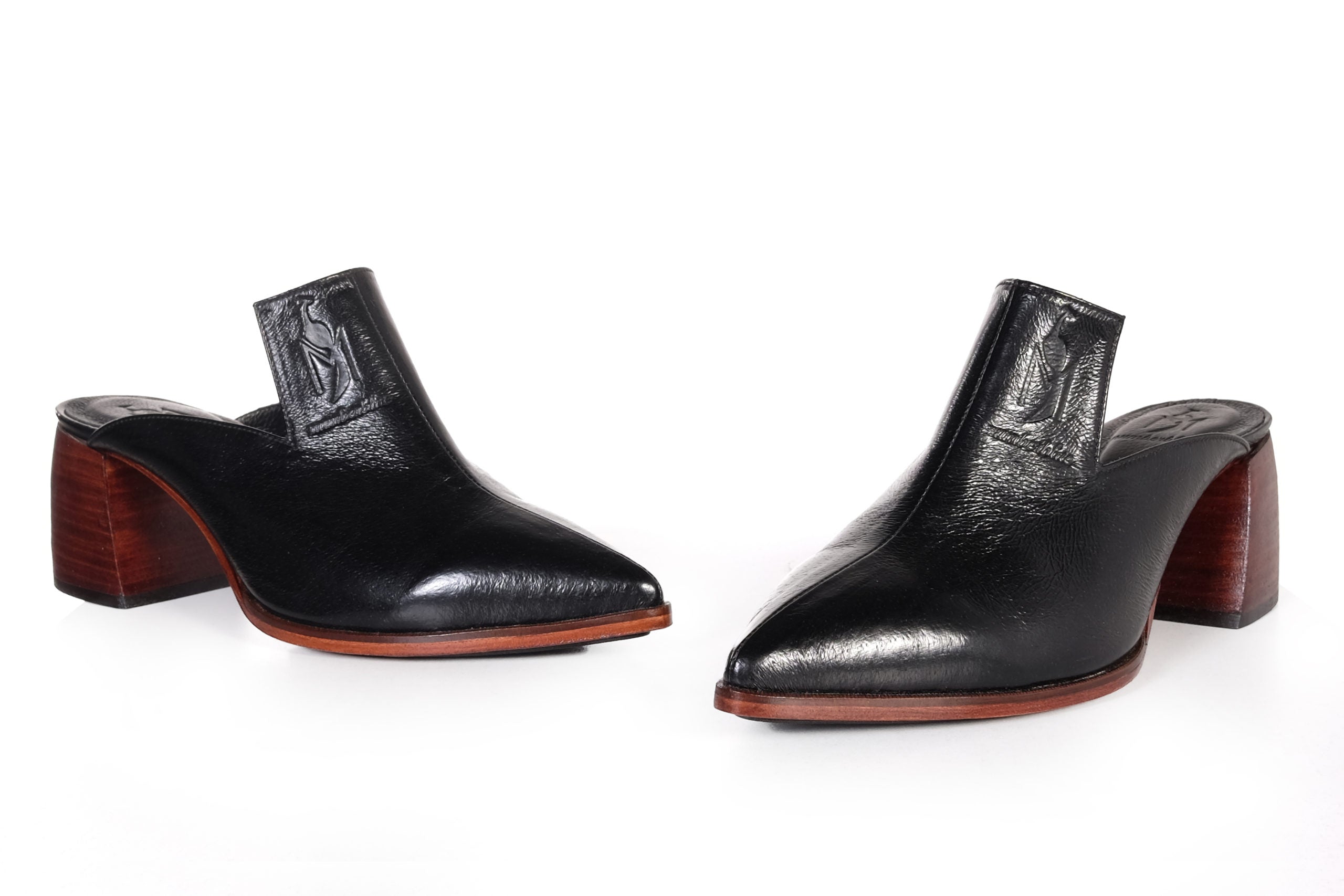 Handmade Slippers Black