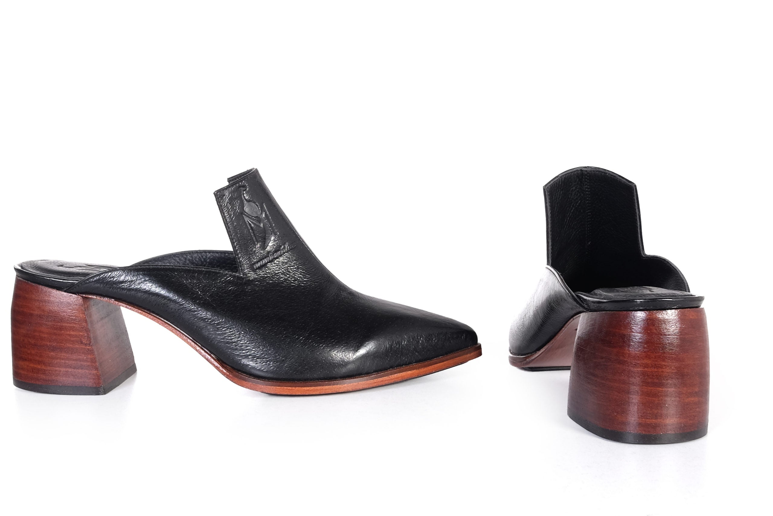 Handmade Slippers Black