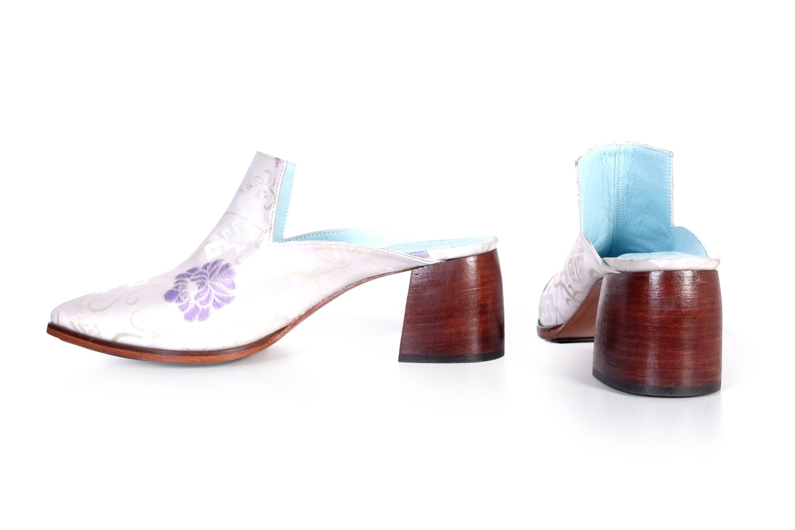 Handmade Mules Flower