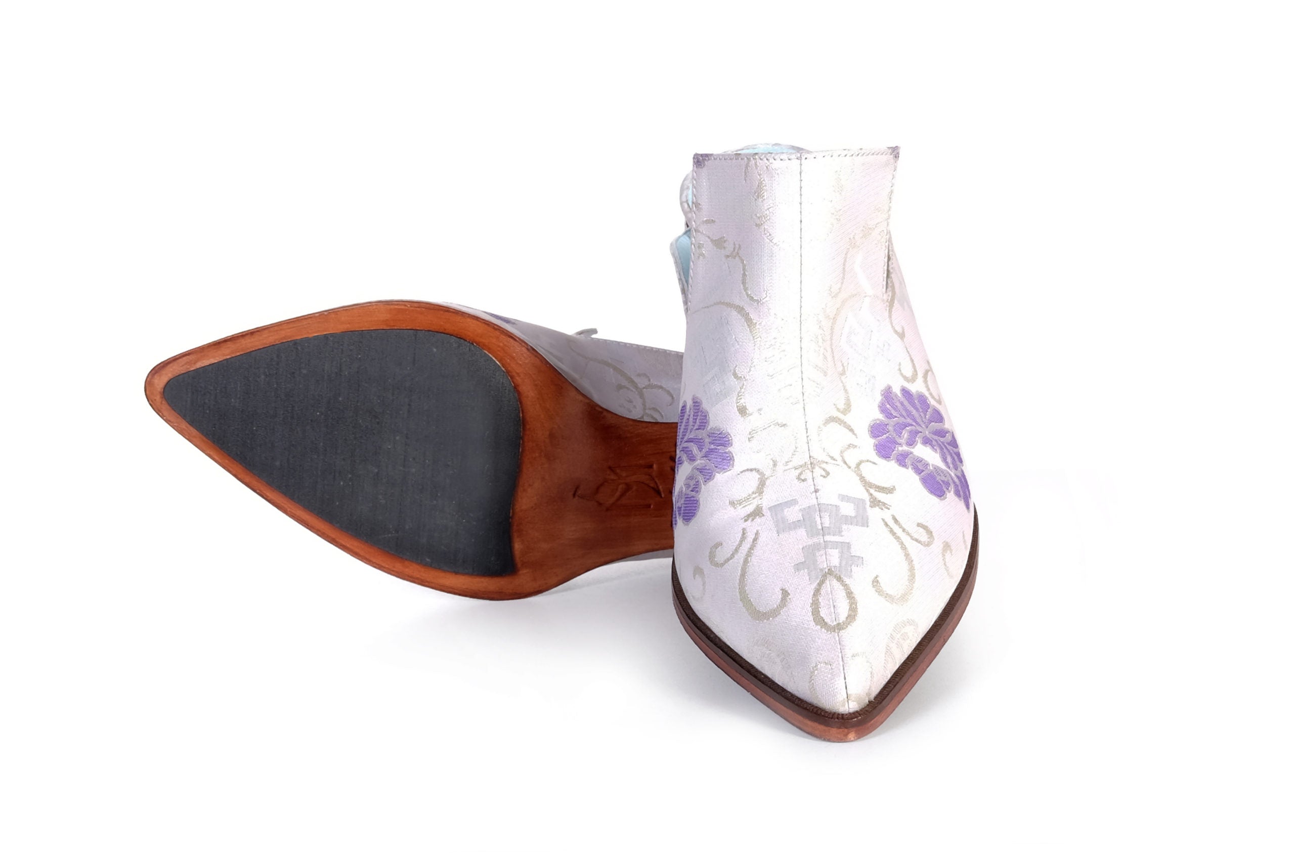 Handmade Mules Flower