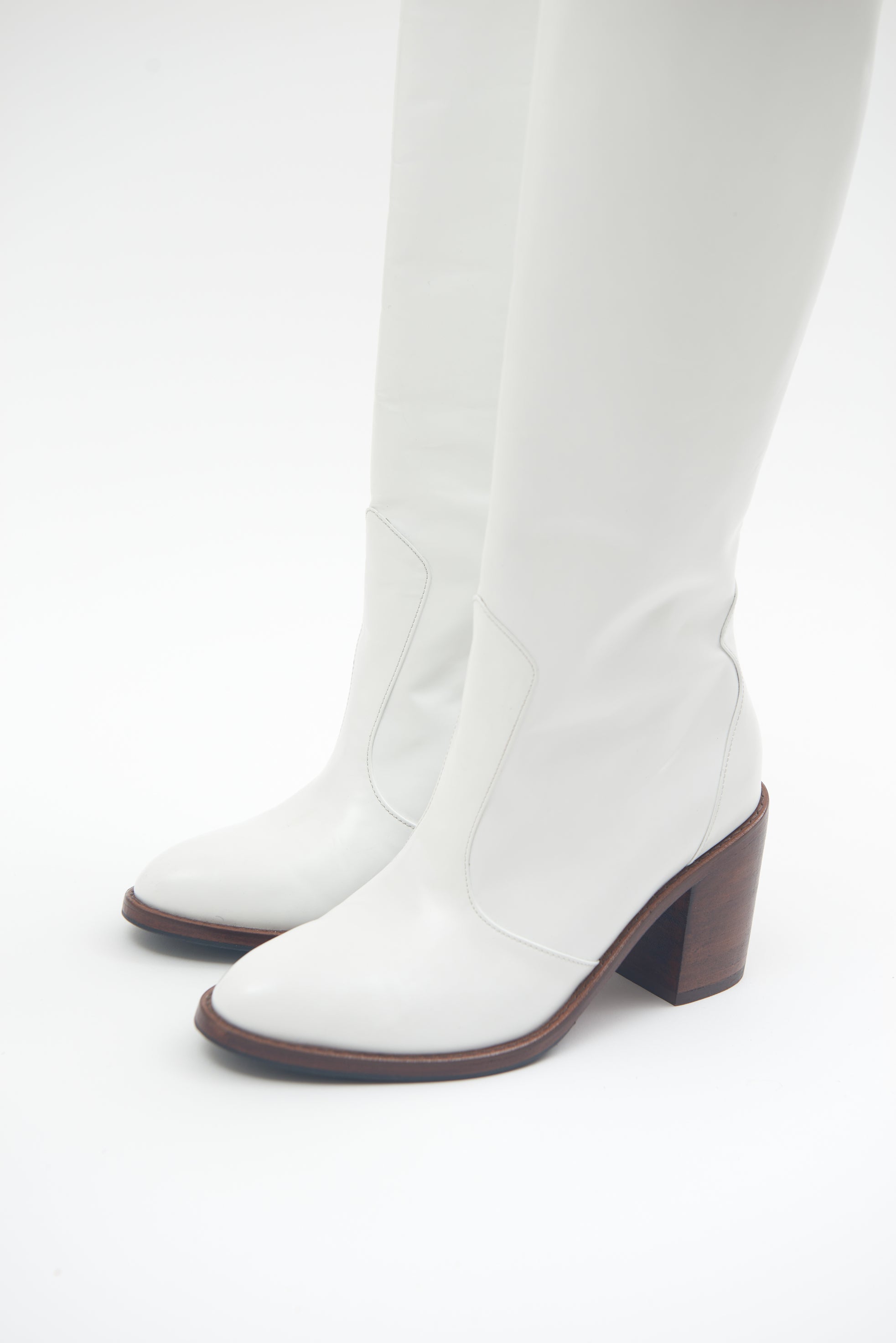 Handmade Boots White