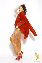 Lade das Bild in den Galerie-Viewer, Langes Paillettenkleid (Unikat)
