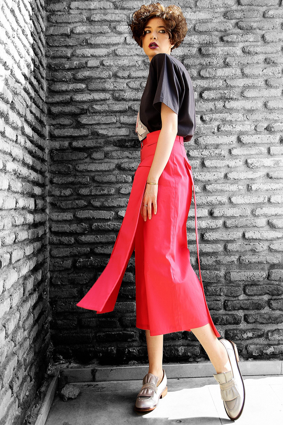 DOUBLE LAYER CULOTTE PINK