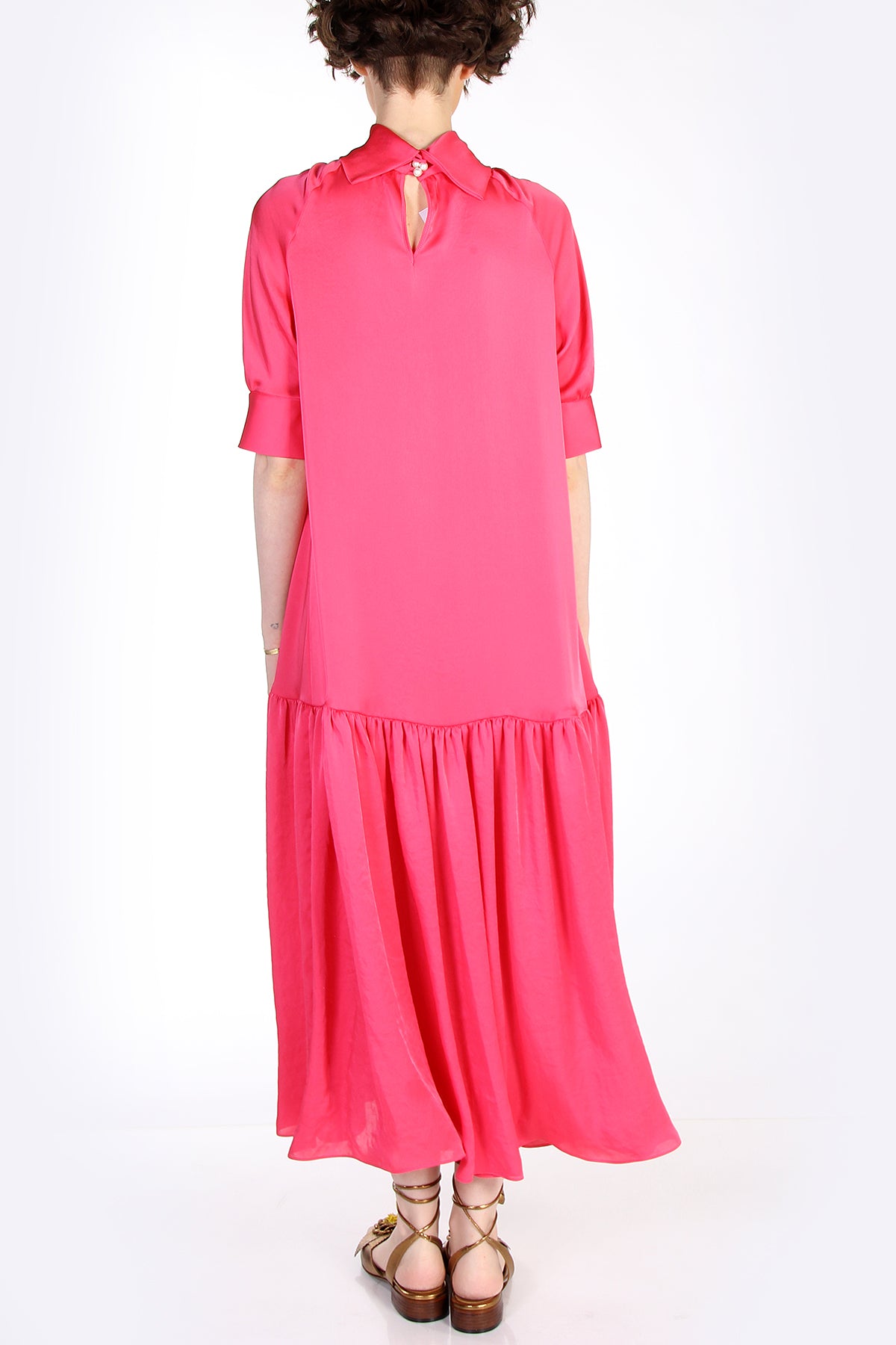 Dress Rosa with Collar