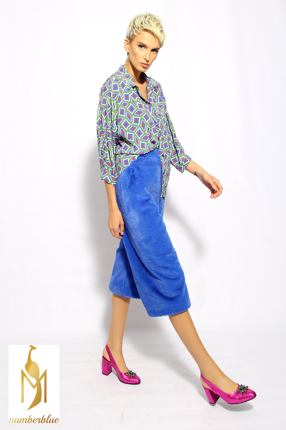 Culotte aus Kunstpelz (Unikat)