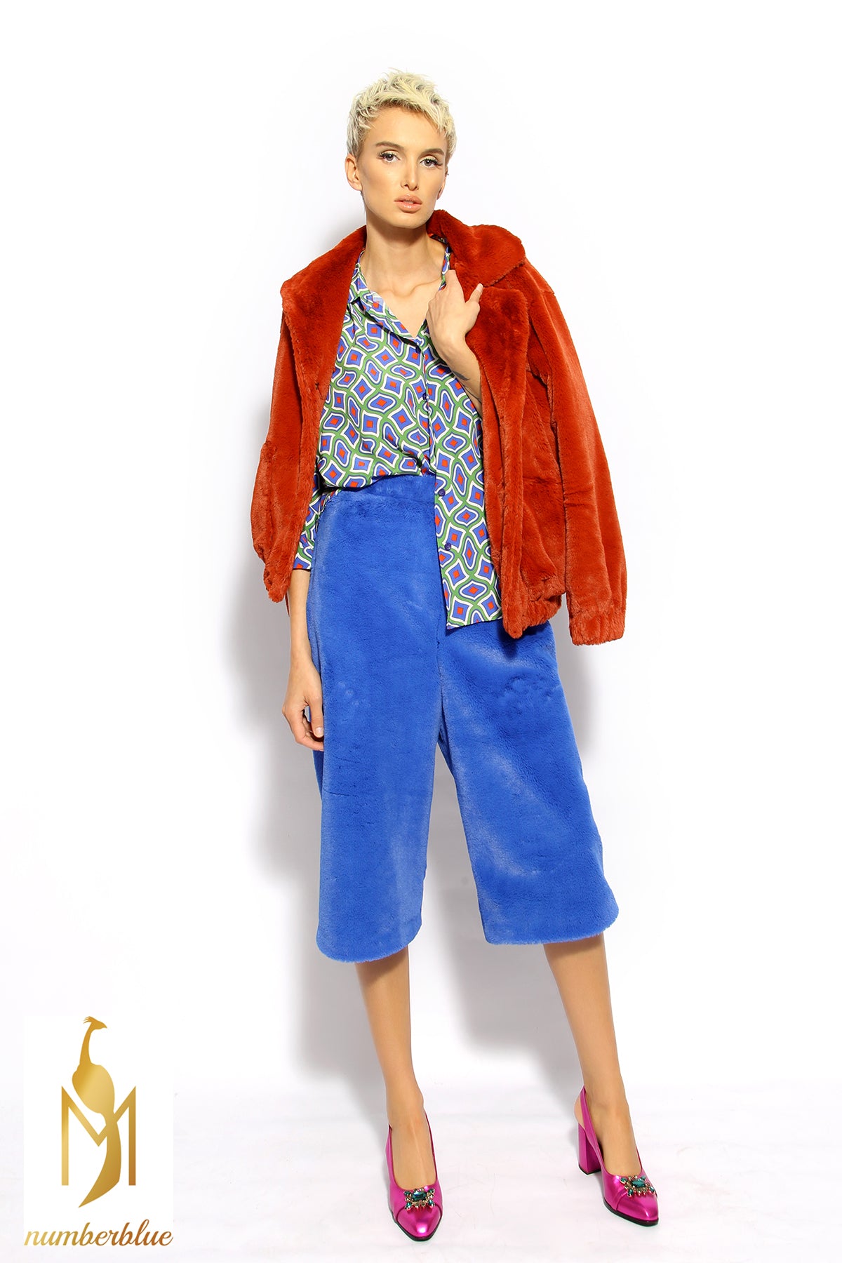 Culotte aus Kunstpelz (Unikat)