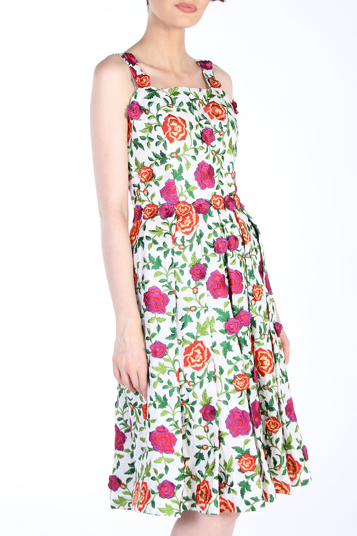 Dress Flower Embroidery