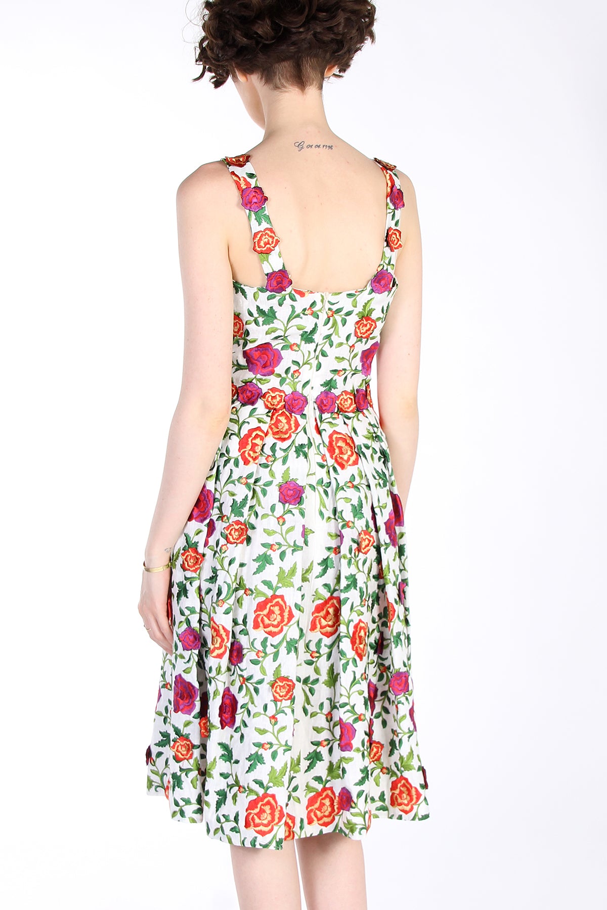 Dress Flower Embroidery