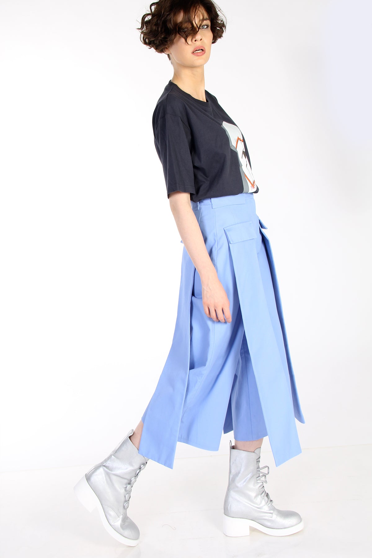 DOUBLE LAYER CULOTTE  BLUE