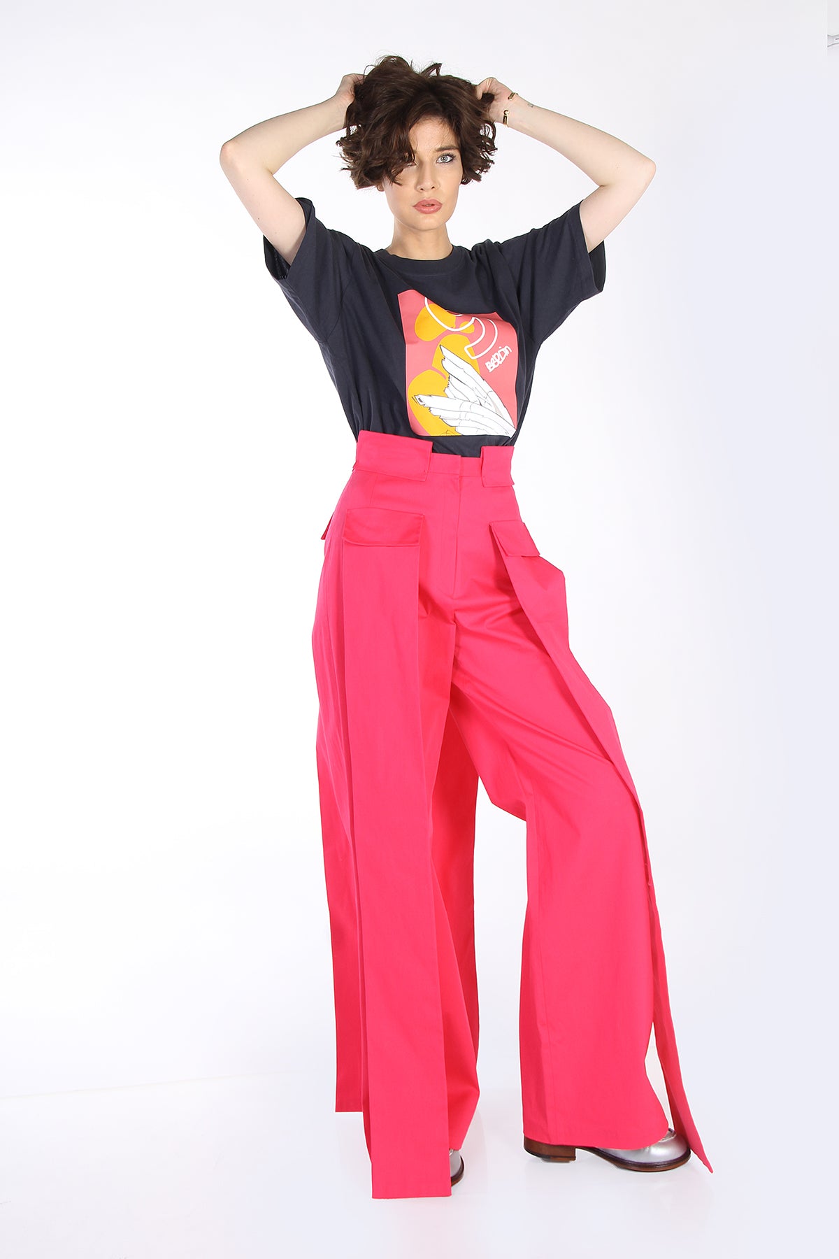 DOUBLE LAYER PANT PINK