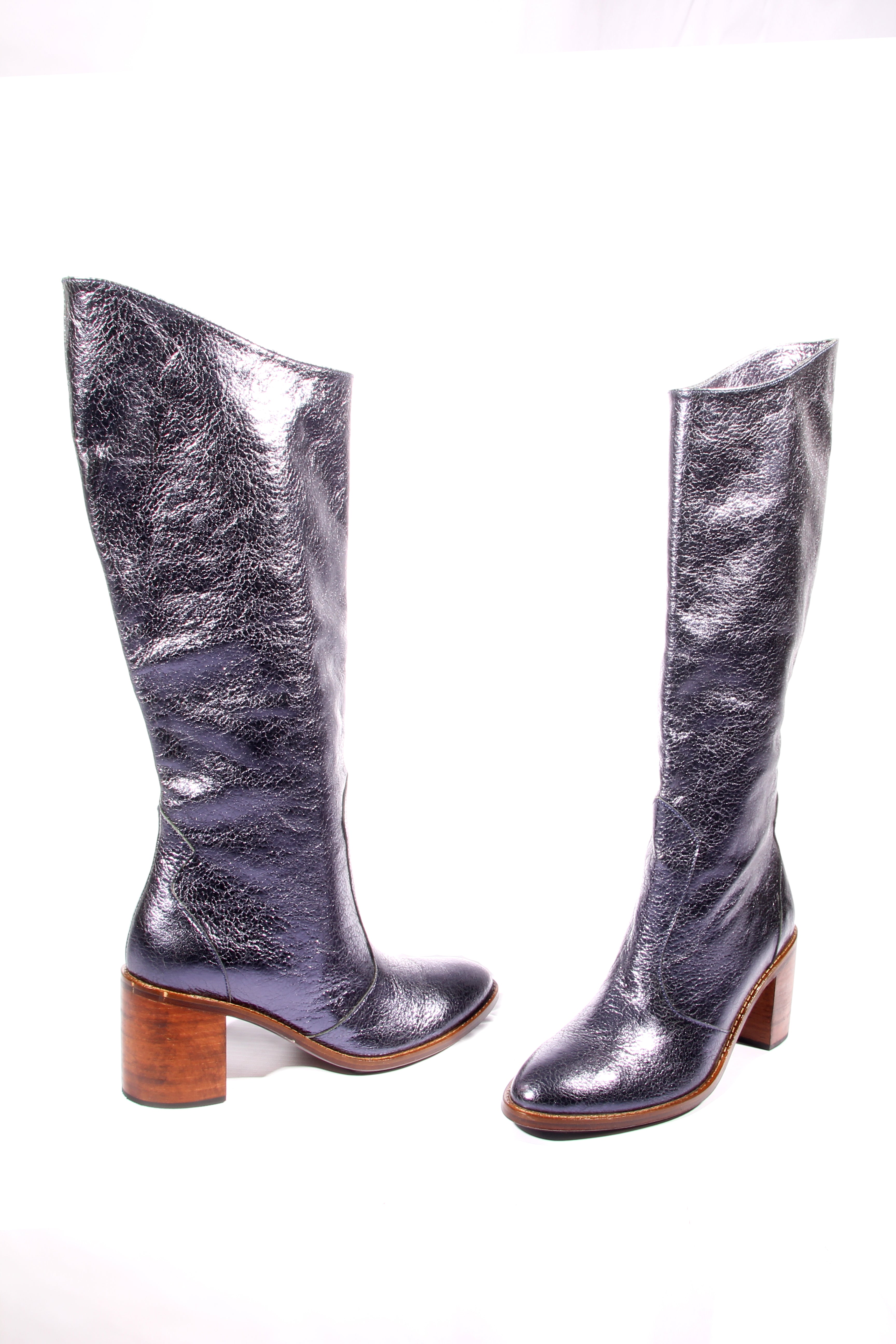 Handmade Boots Metallic