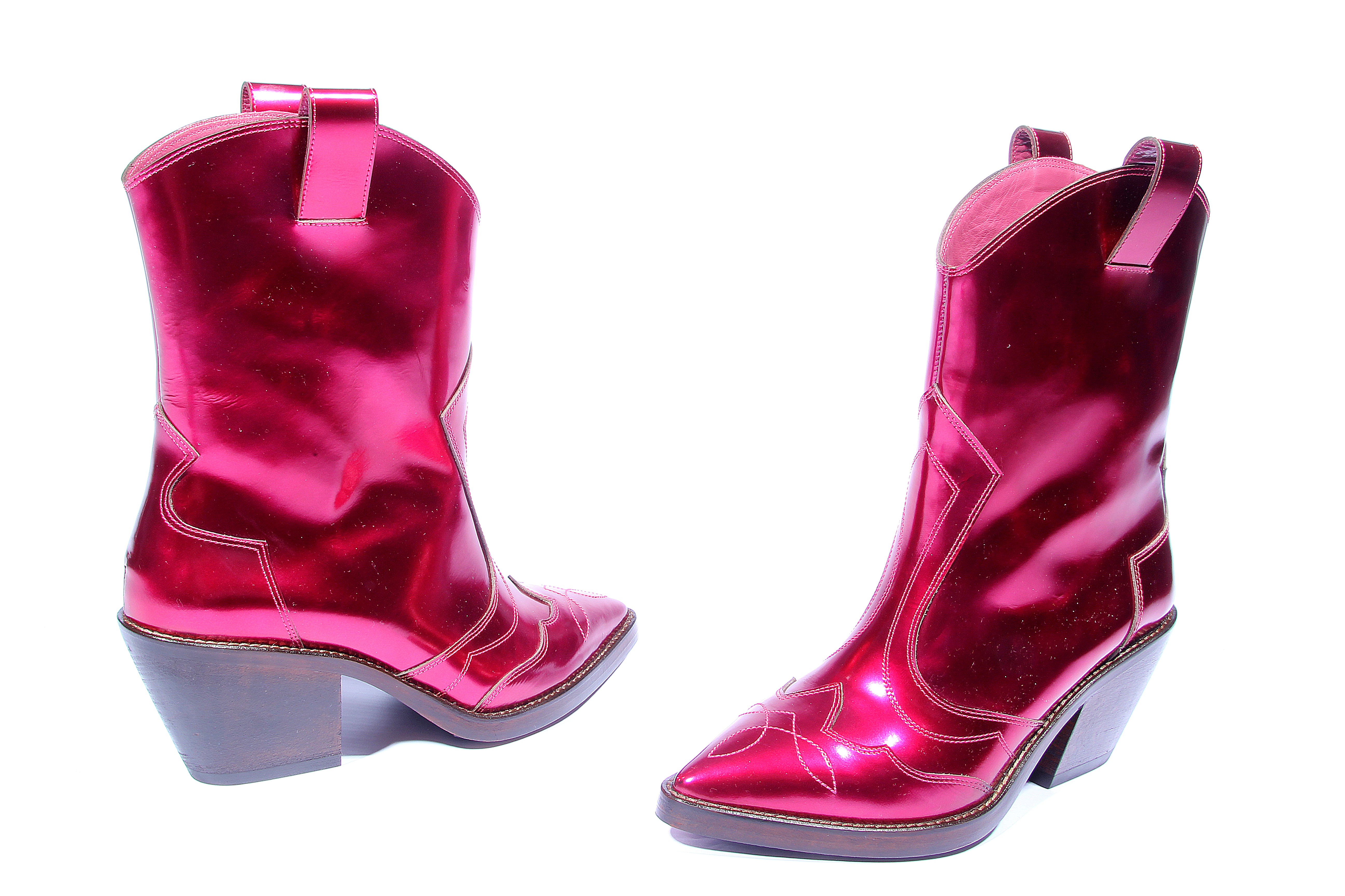 Handmade Ankle Boots Oxblood