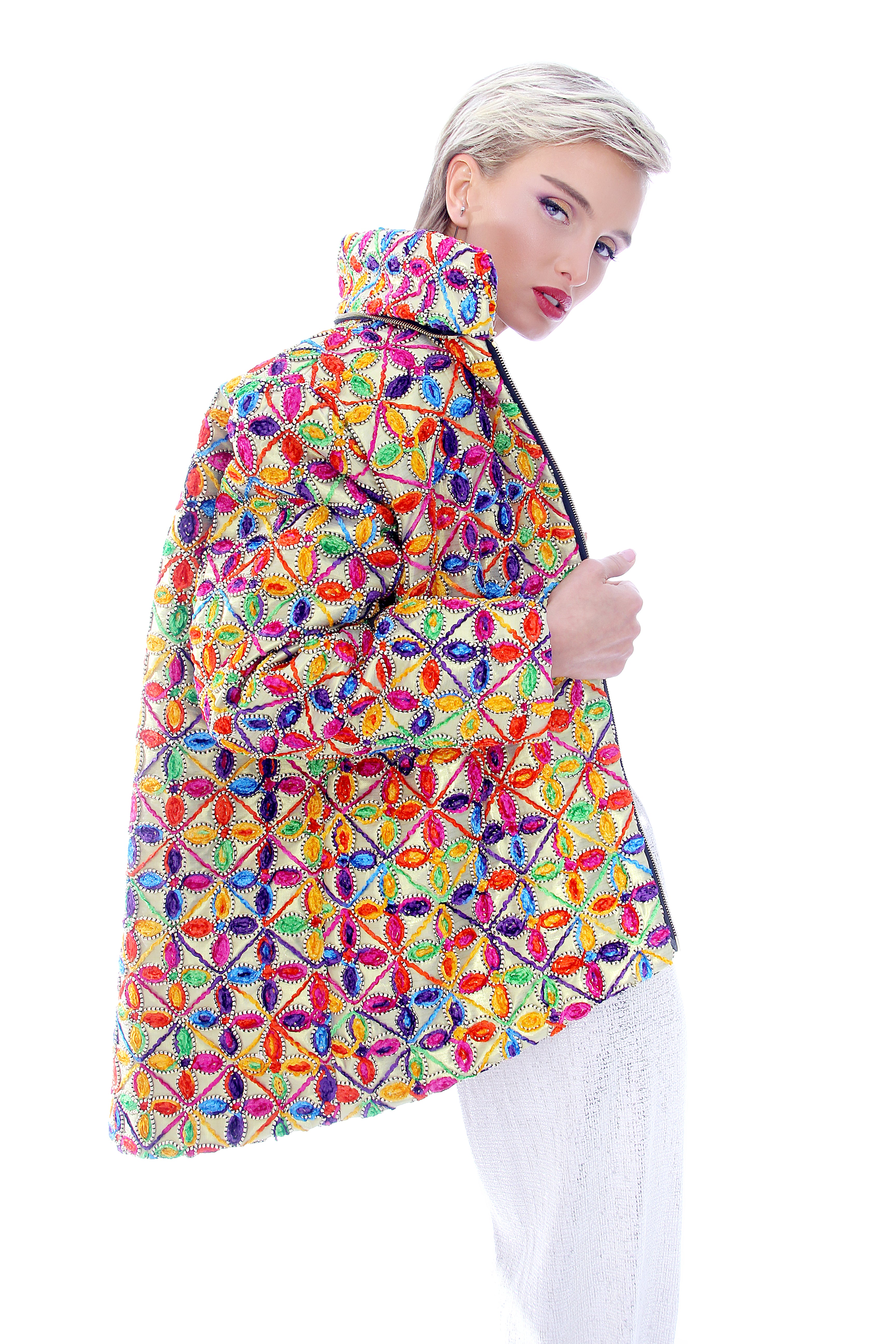 Bunte Jacke "Vision K"