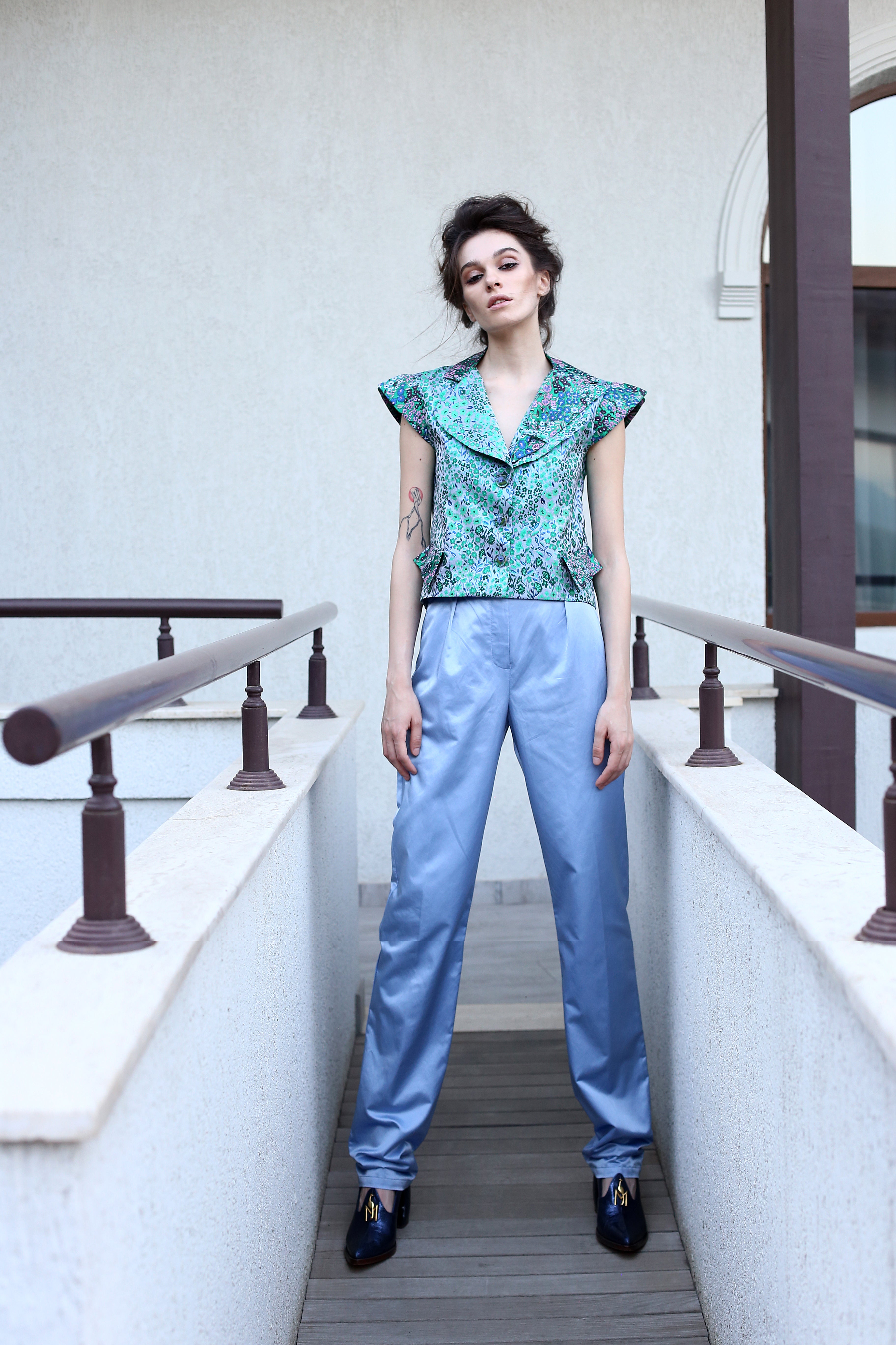 Vest Statement Floral