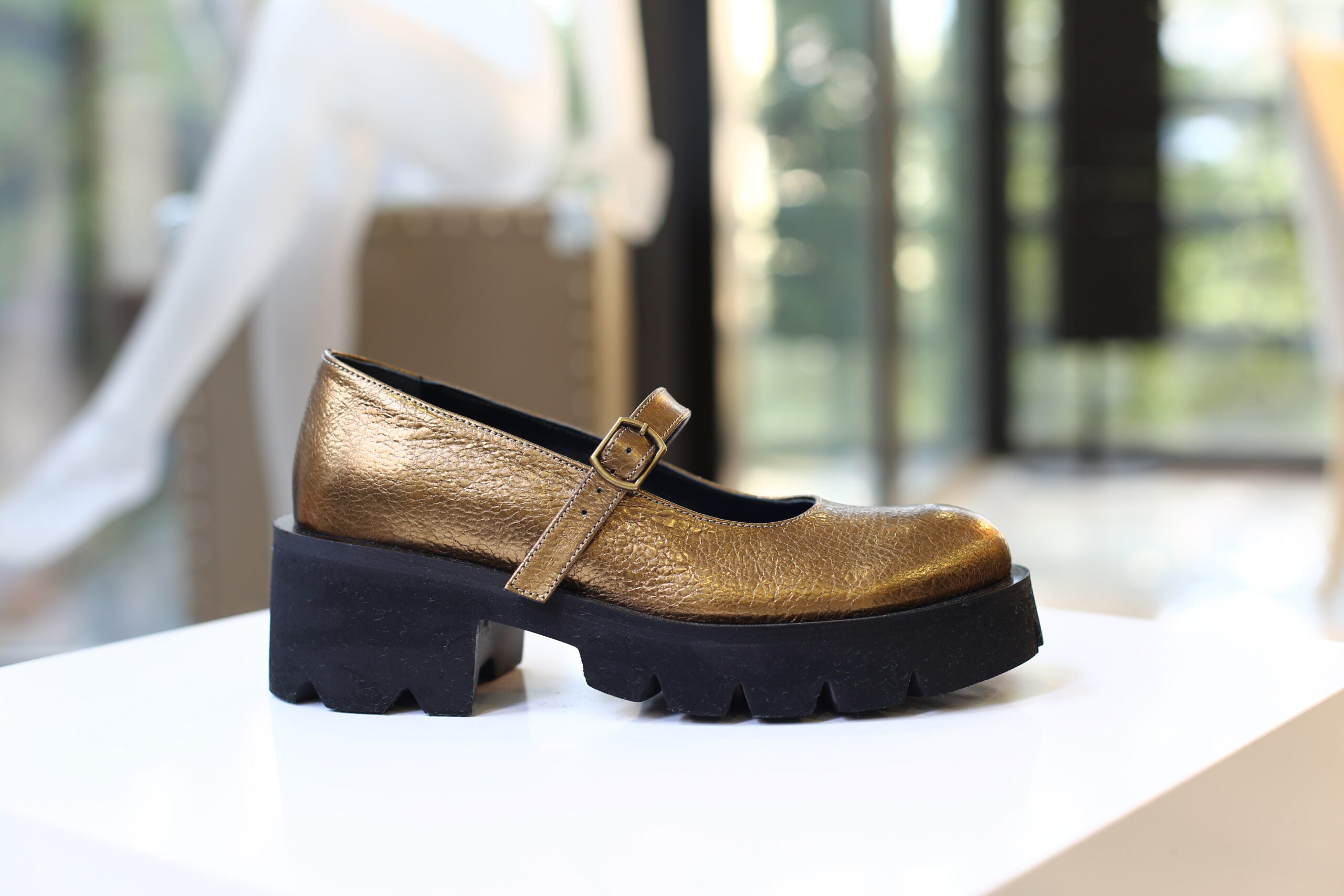 Handmade Ballerina Metallic Gold