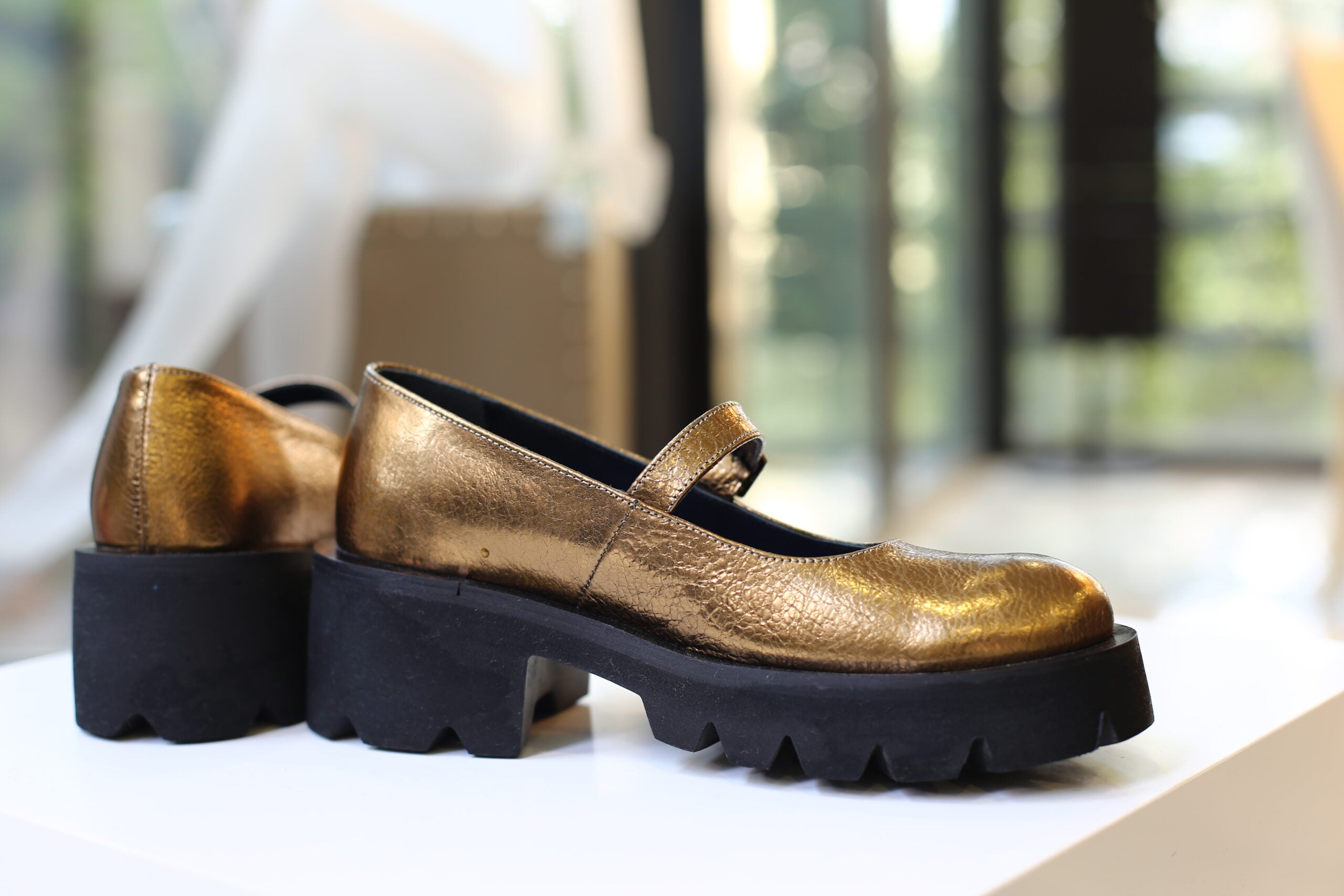 Handmade Ballerina Metallic Gold