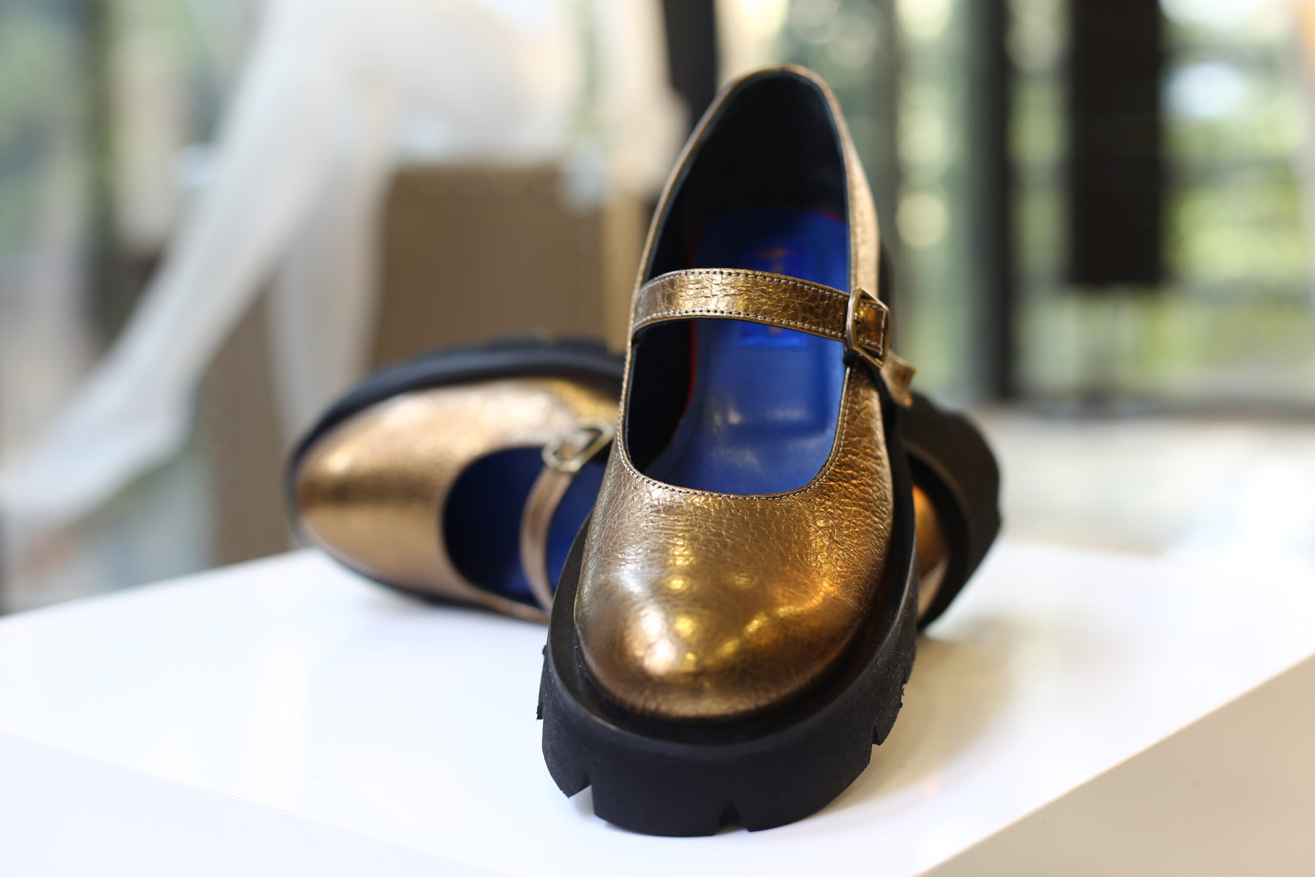 Handmade Ballerina Metallic Gold