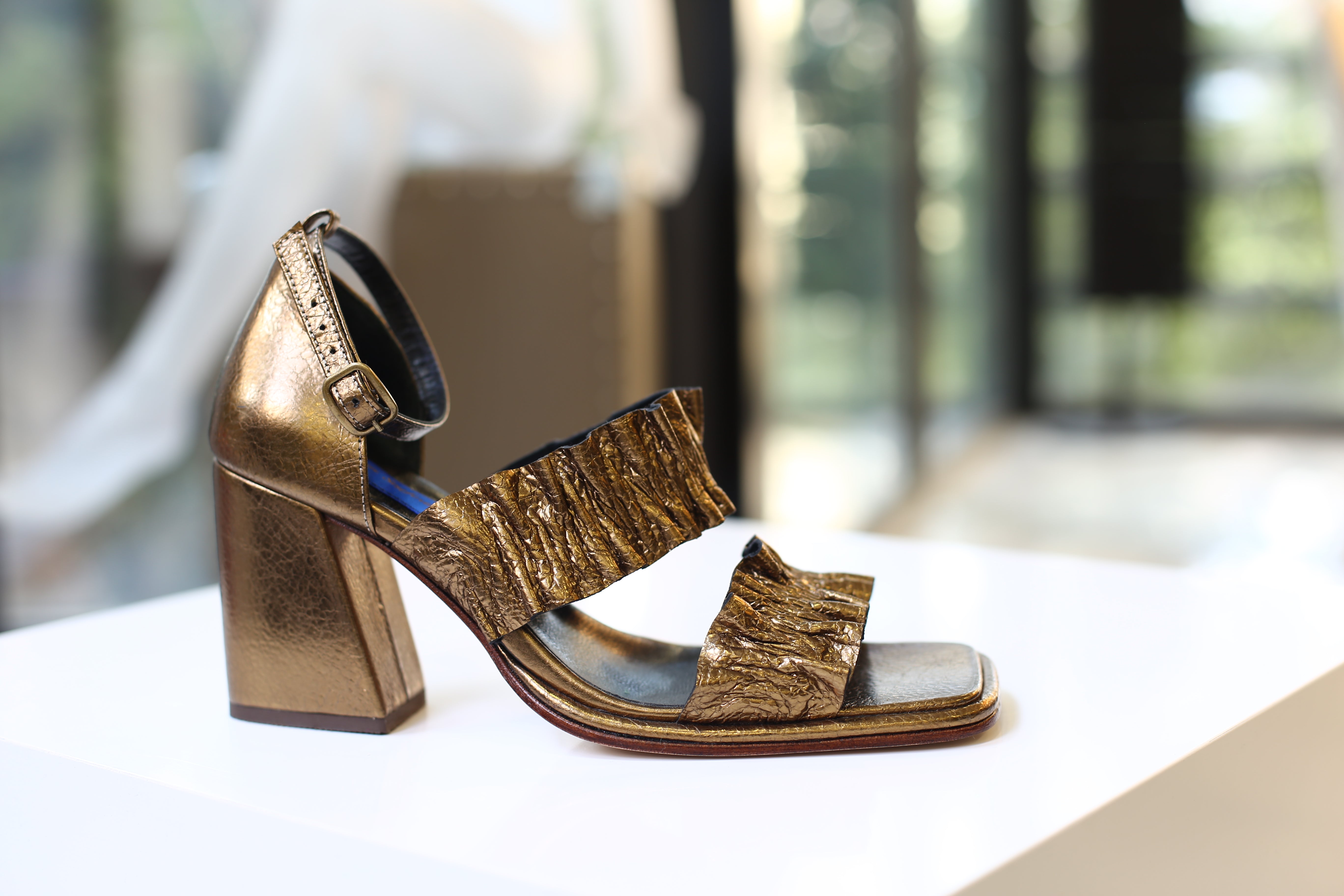 Handmade Sandals Antique Gold