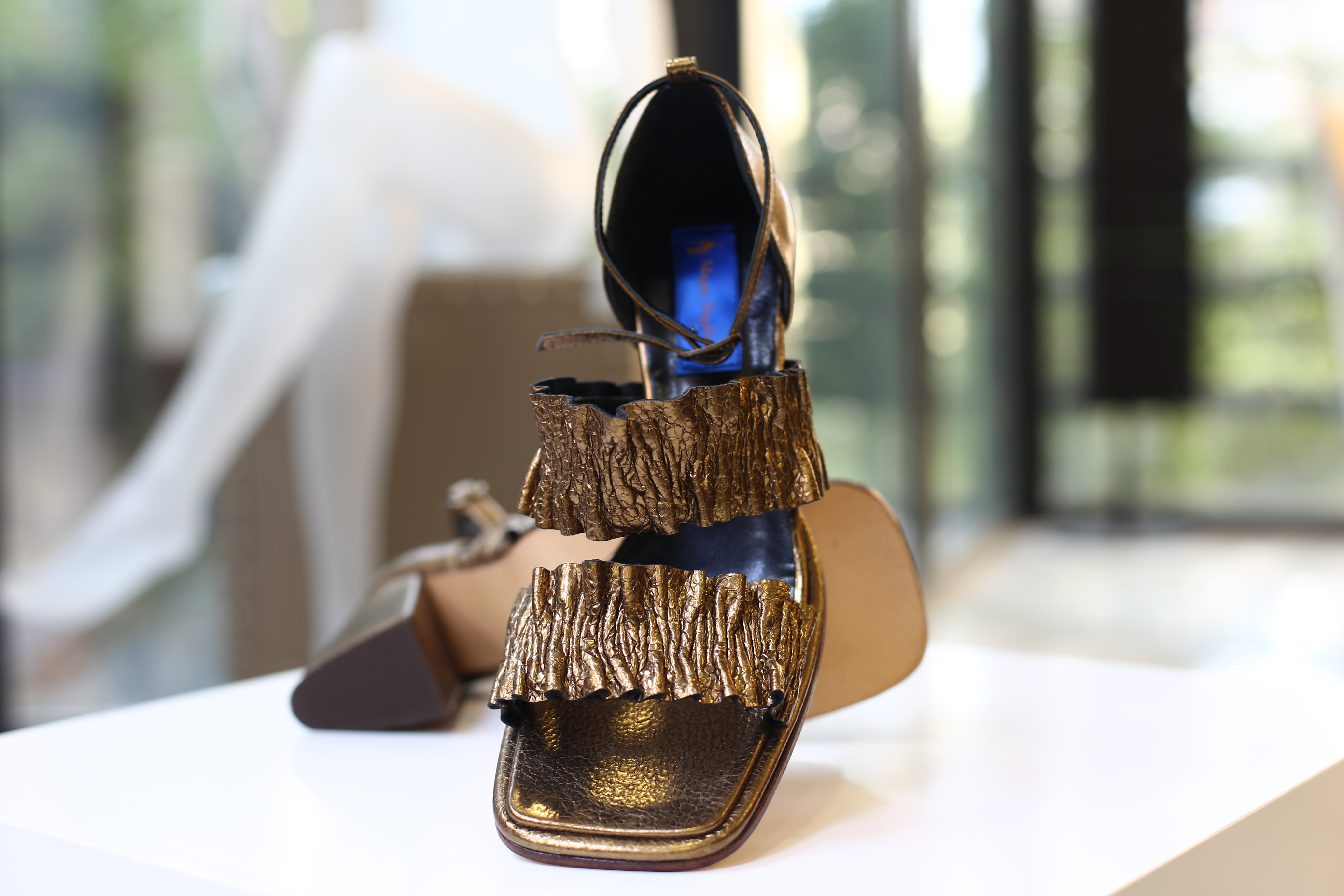 Handmade Sandals Antique Gold