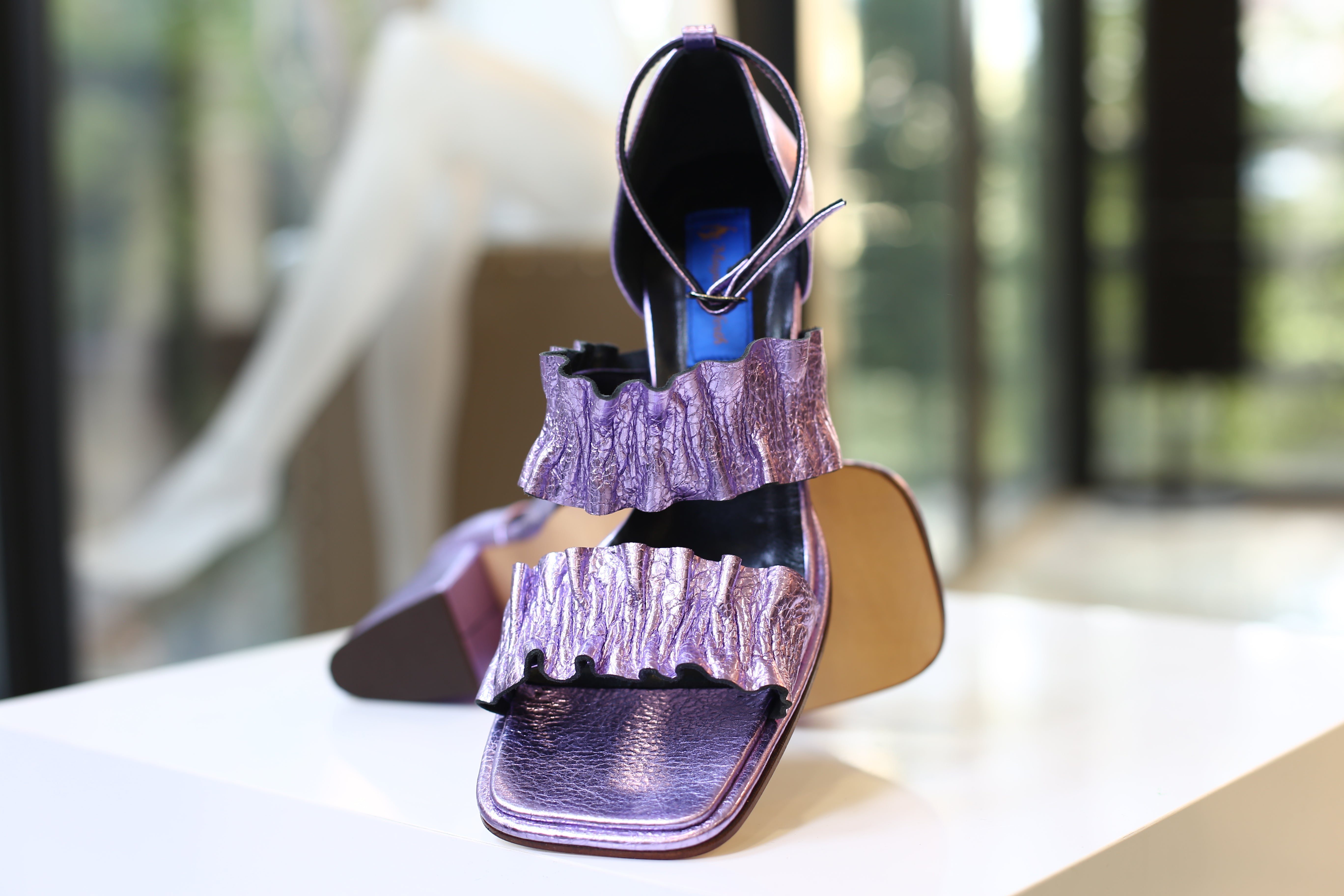 Handmade Sandals Purple