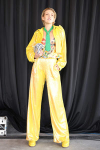 Yellow colored piece