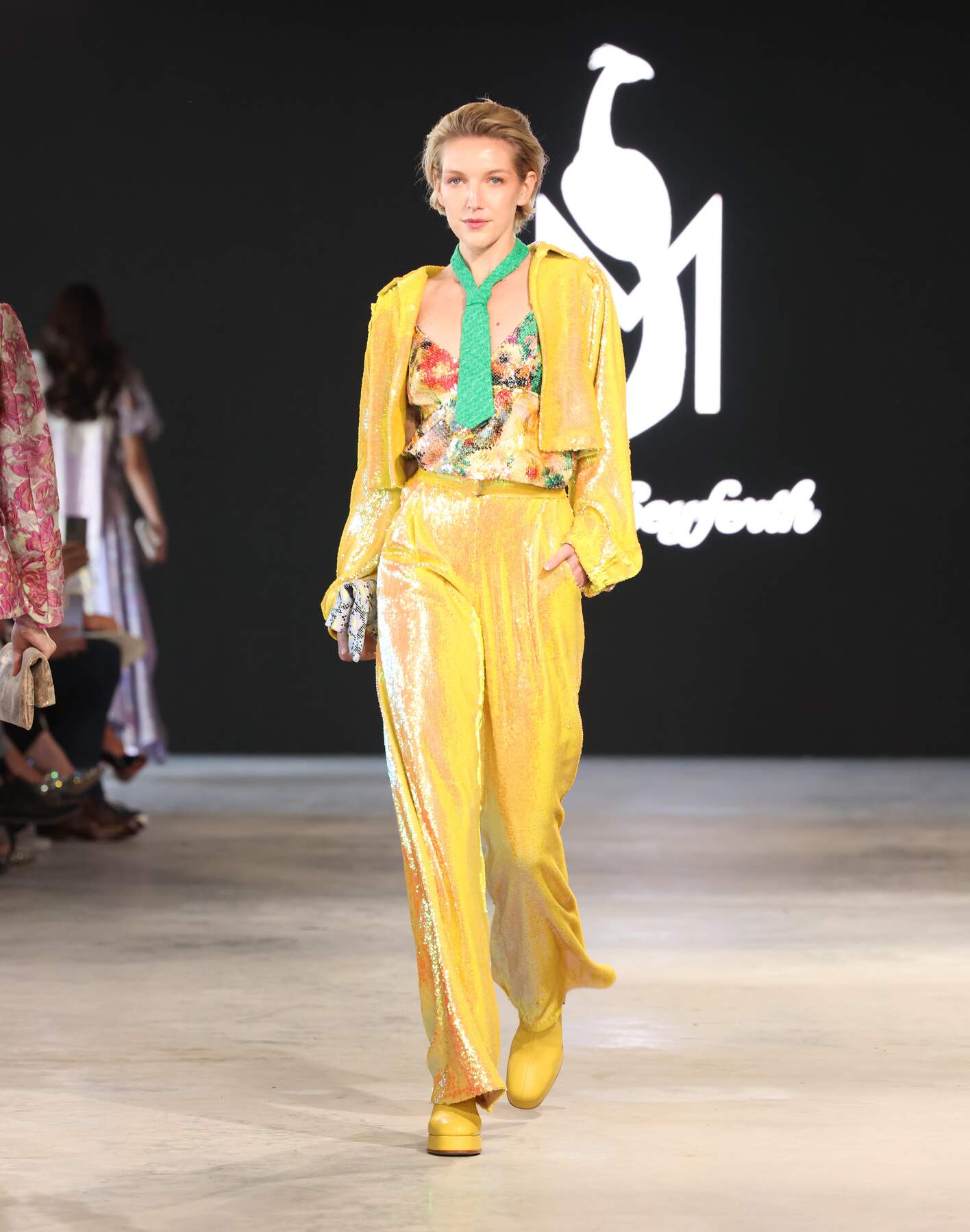 Yellow colored piece