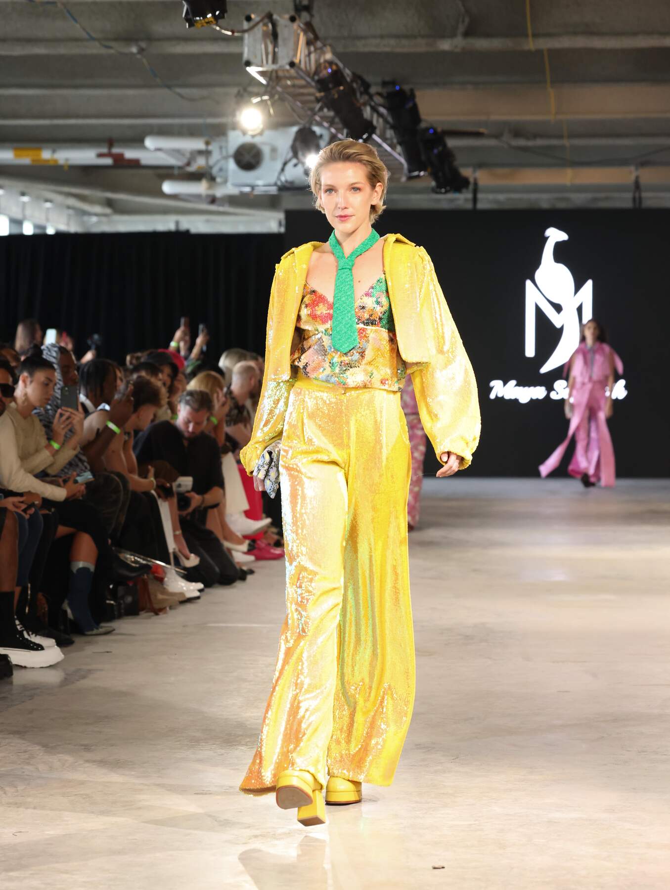 Yellow colored piece