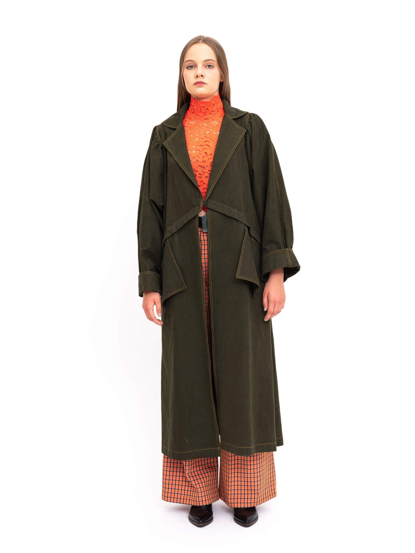 Coat Olive Green
