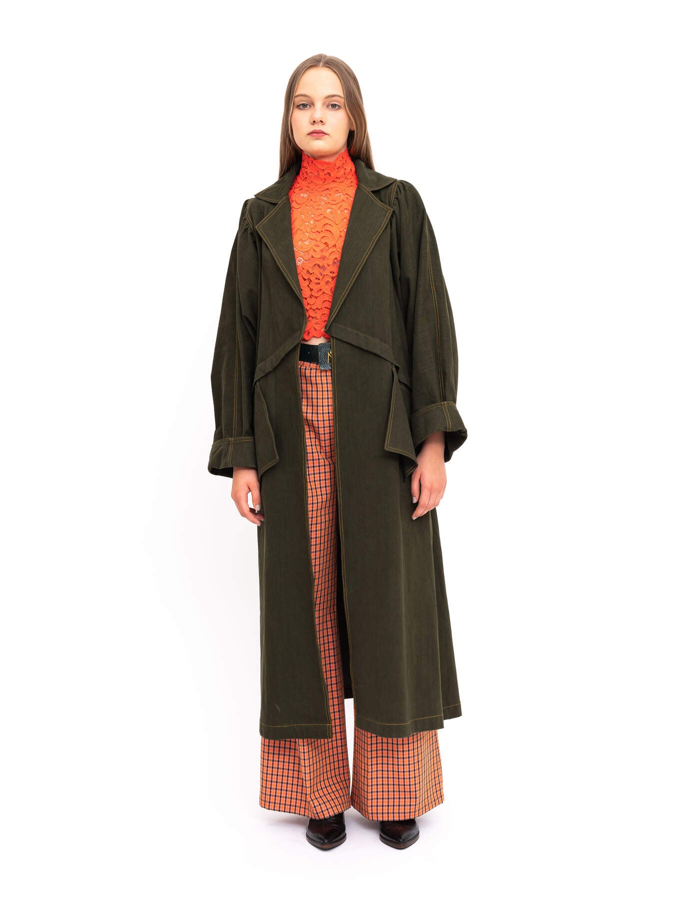 Coat Olive Green