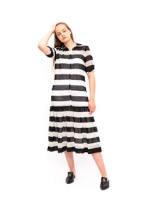 Dress Stripes Black White