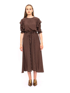 The brown hue Dress