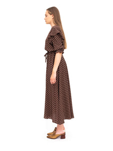 The brown hue Dress