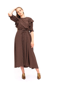 The brown hue Dress