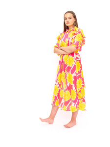 Dress Yellow Pink