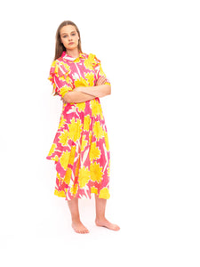 Dress Yellow Pink