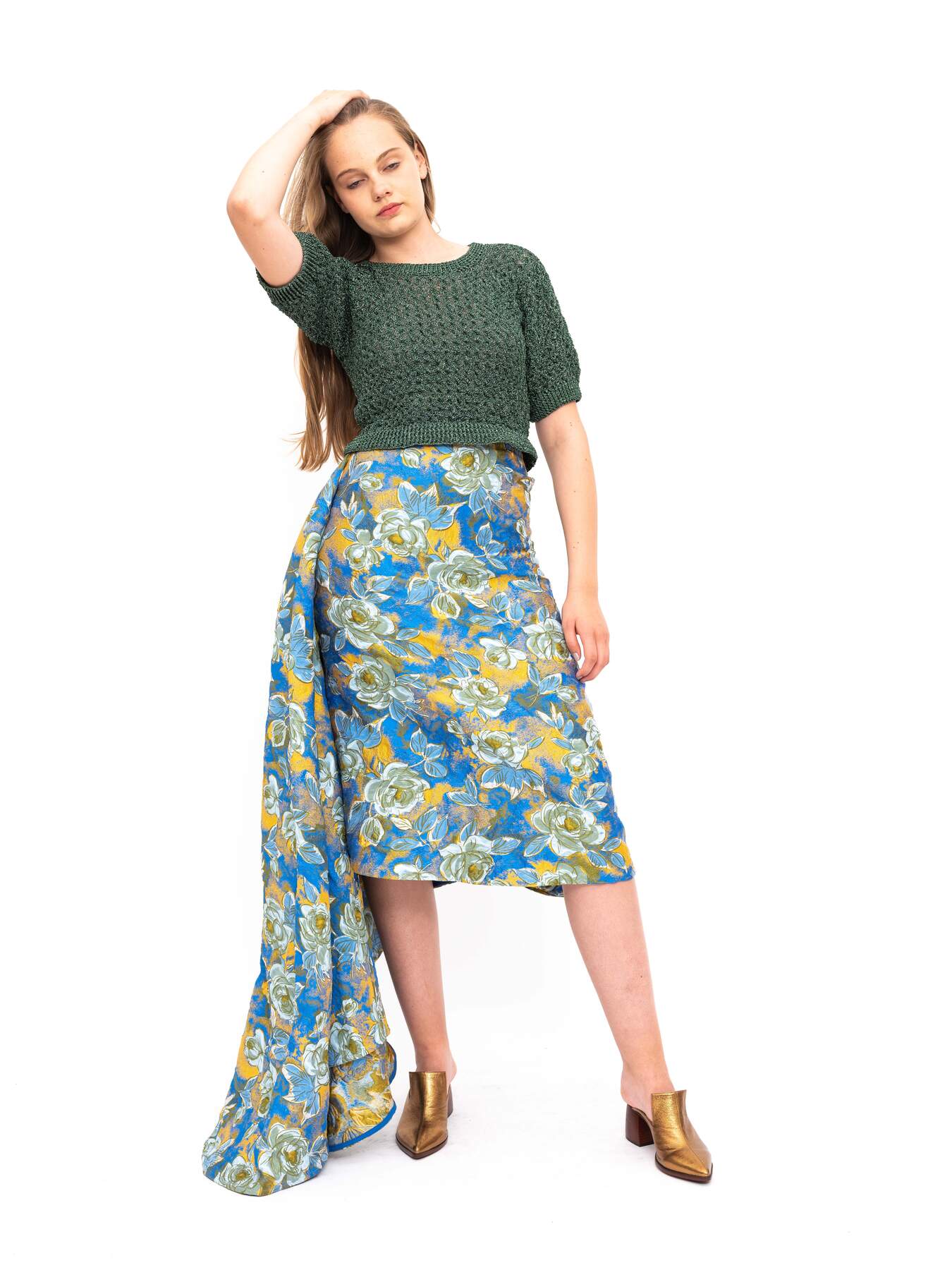 Handmade Pullover Green